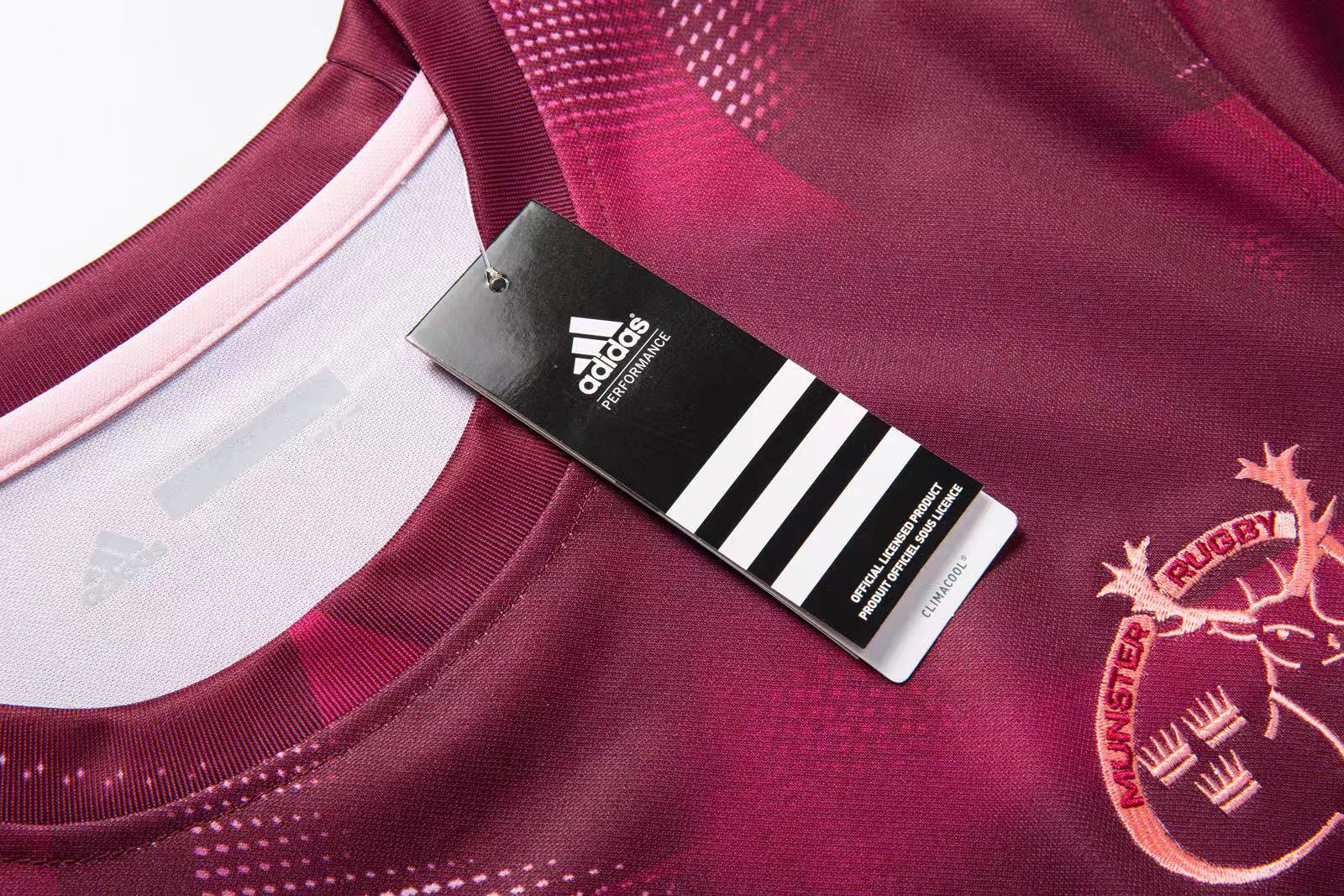 Rugby 2020-2021 Munster Purple Red Rugby Training Jersey High Quality - leoleo123123