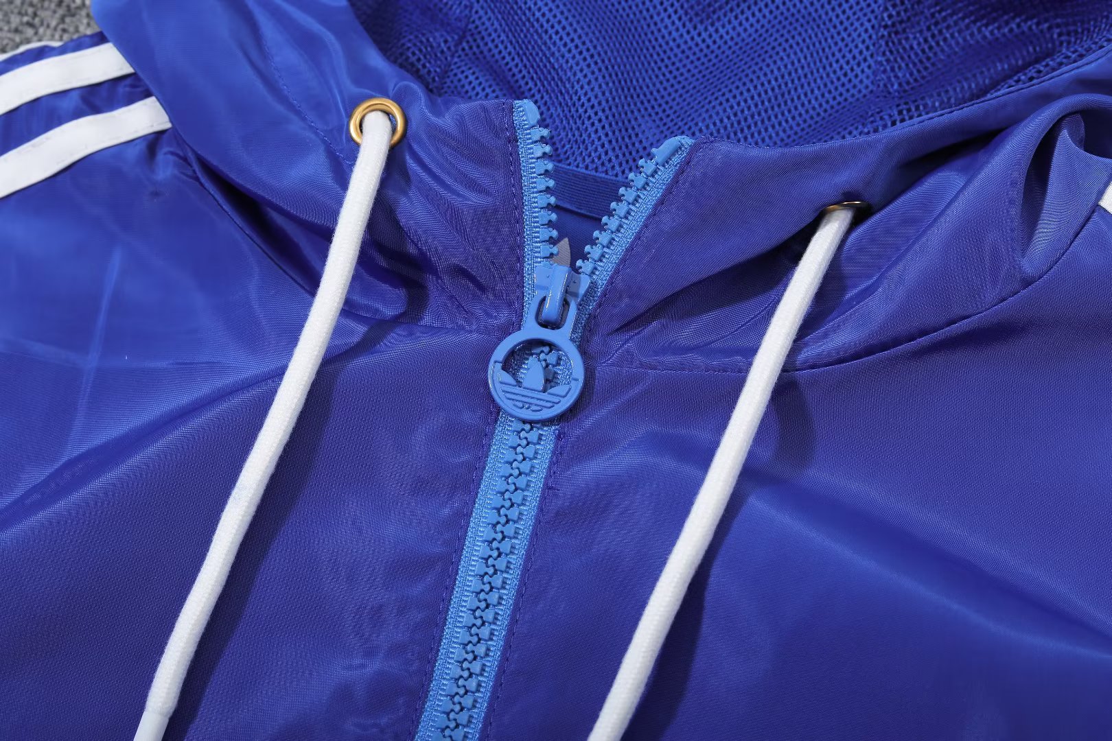 23/24 Lyon Blue Windbreaker Jacket 1:1 Quality - leoleo123123