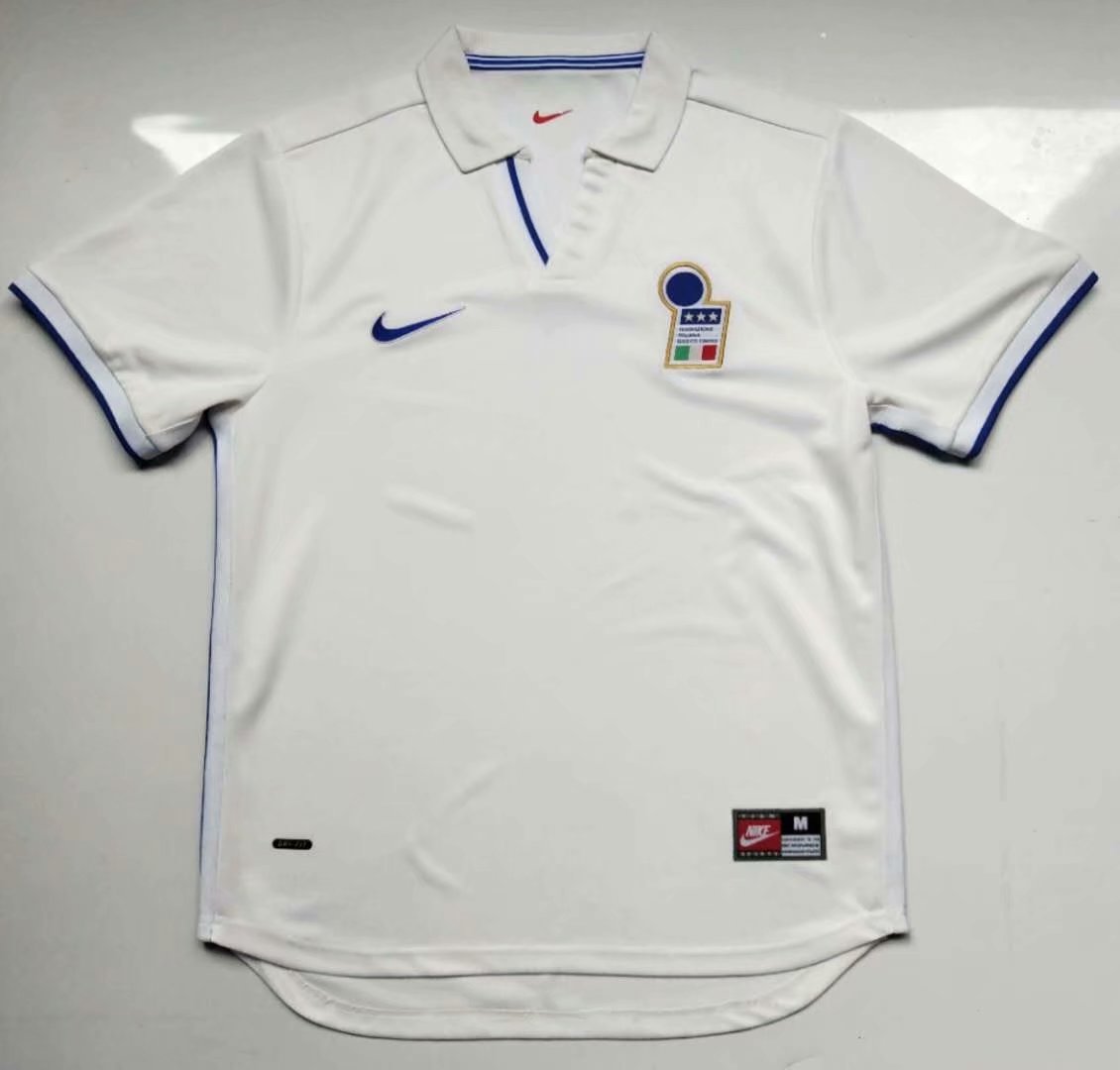 Italy 1998 Away Retro Jersey - leoleo123123