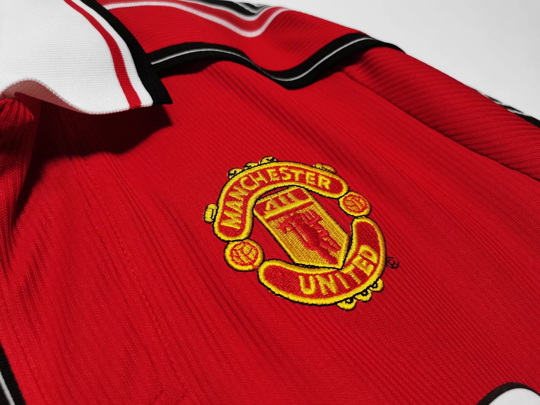 1998 Man United Home Long Sleeve Retro Jersey - leoleo123123