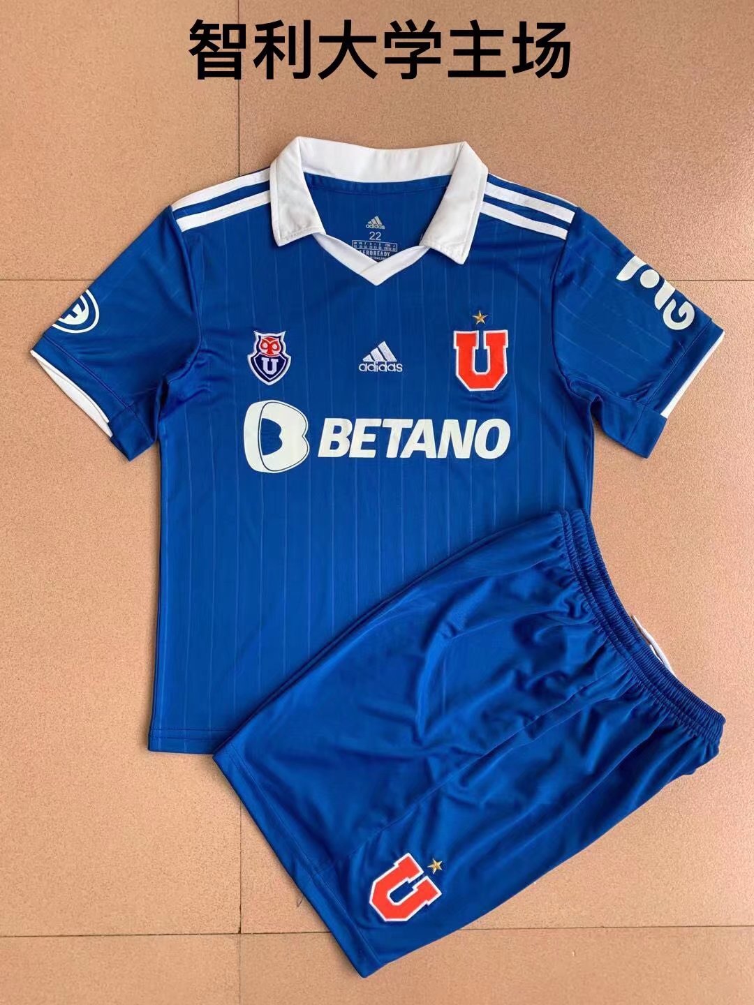 22/23 Universidad de Chile Home Kids Jersey - leoleo123123