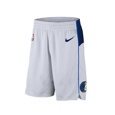 NBA Men Dallas Mavericks White Pant Short High Quality - leoleo123123