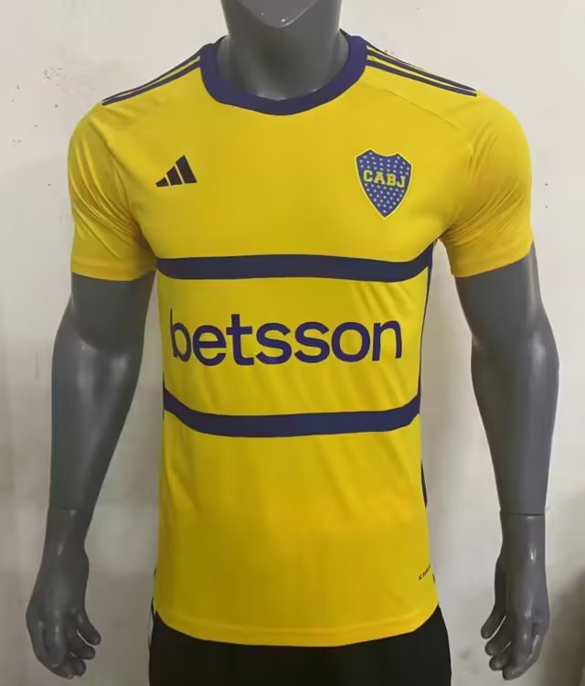 23/24 Boca Third Soccer Jersey With Sponsors Thai Quality 416 - leoleo123123