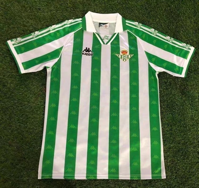 95/97 Real Betis Home Retro Jersey Thai Quality - leoleo123123