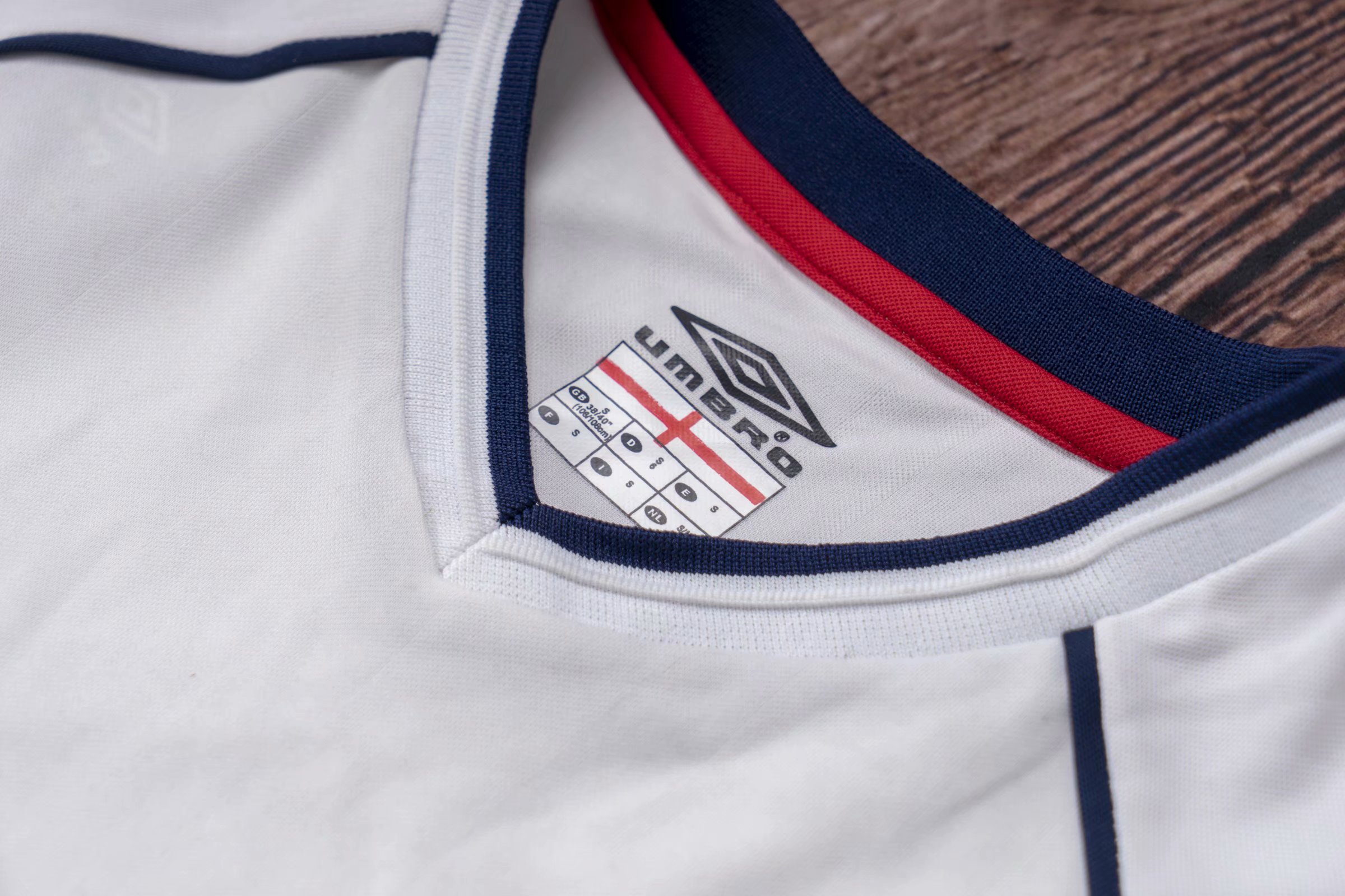 2002 England Home Retro Jersey - leoleo123123