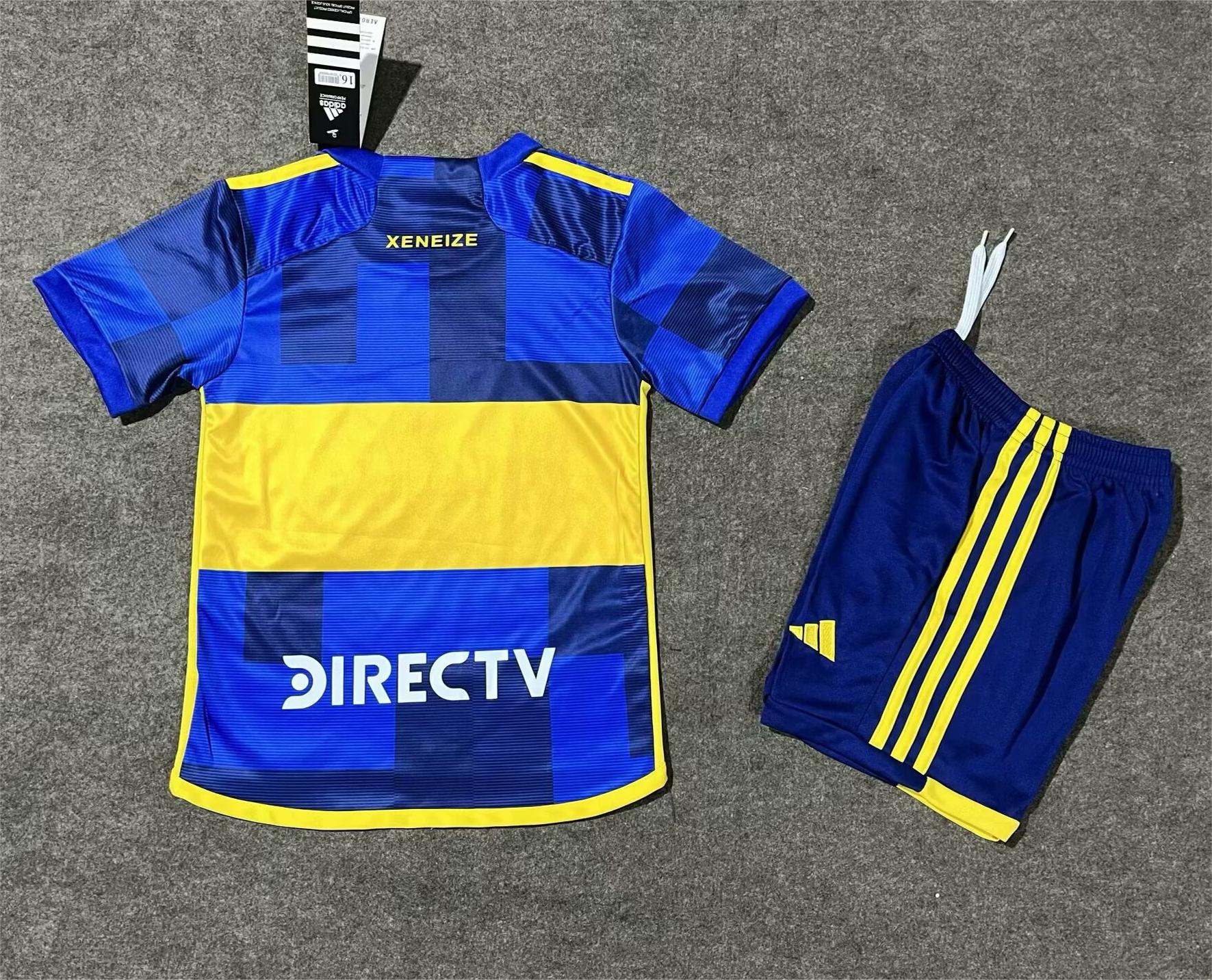 23/24 Boca Home Kids Jersey - leoleo123123