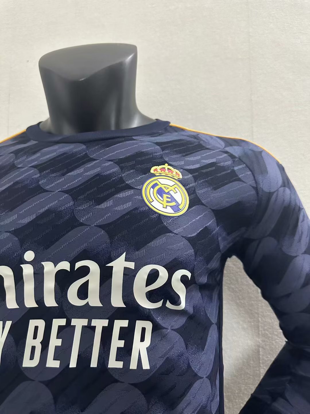 23/24 Real Madrid Away Long Sleeve Jersey Player Version 1:1 Quality - leoleo123123