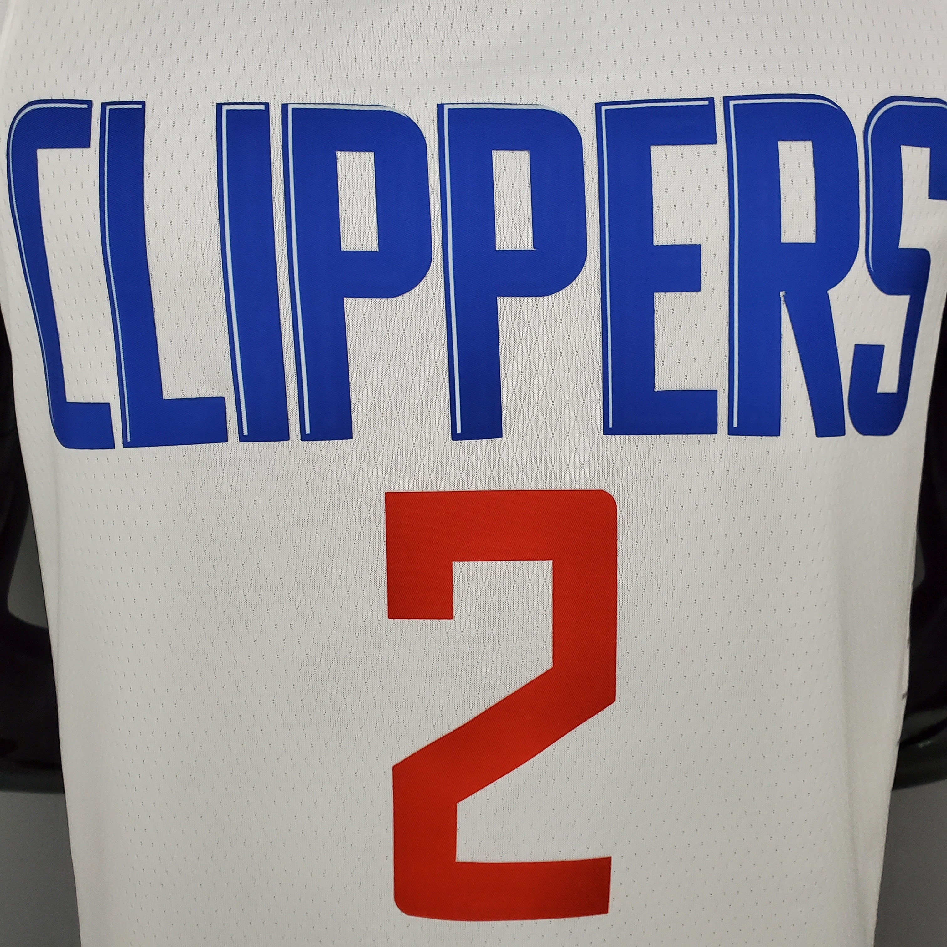 NBA Men Los Angeles Clippers White LEONARD#2 Jersey High Quality Name and Number Print - leoleo123123