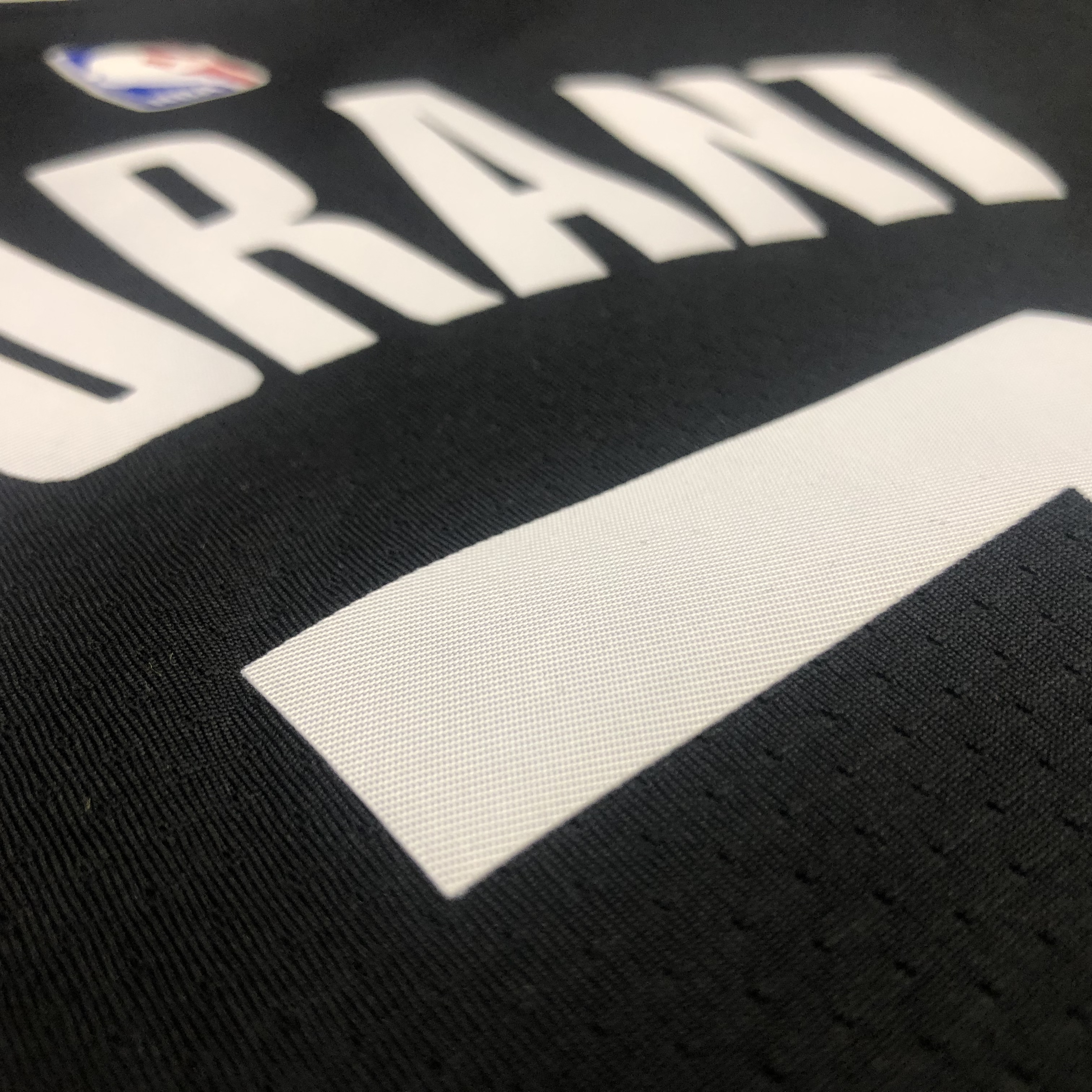 NBA Men New Brooklyn Nets Black #7 DURANT Jersey High Quality Name and Number Print - leoleo123123