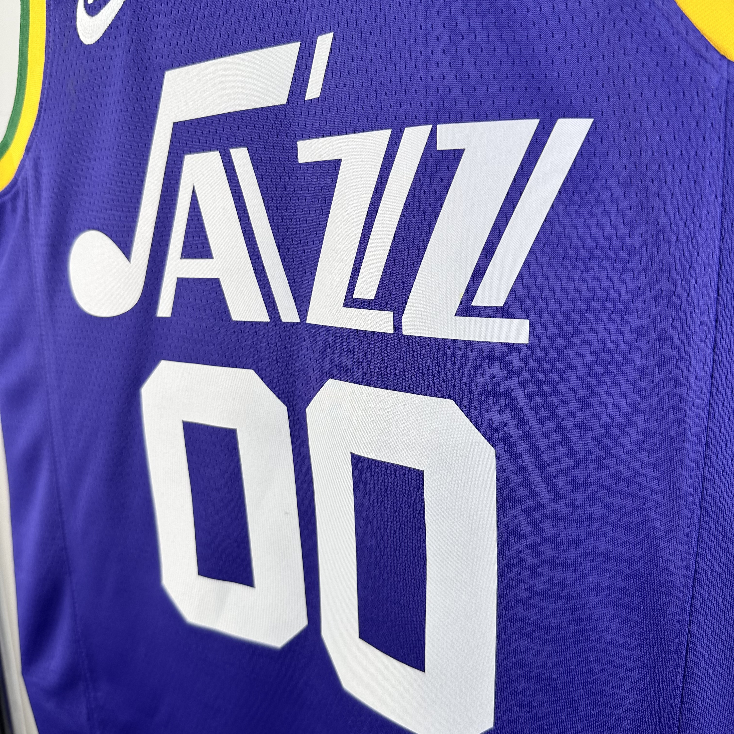 NBA 2024 Men Utah Jazz Purple #00 CLARKSON Jersey High Quality Name and Number Print - leoleo123123