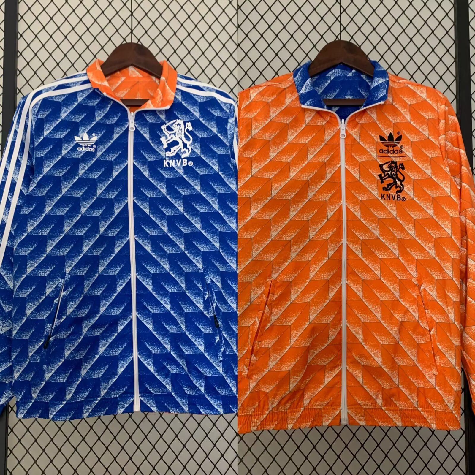 23/24 Netherlands Windbreaker Jacket two-sided Jacket Thai Quality - leoleo123123