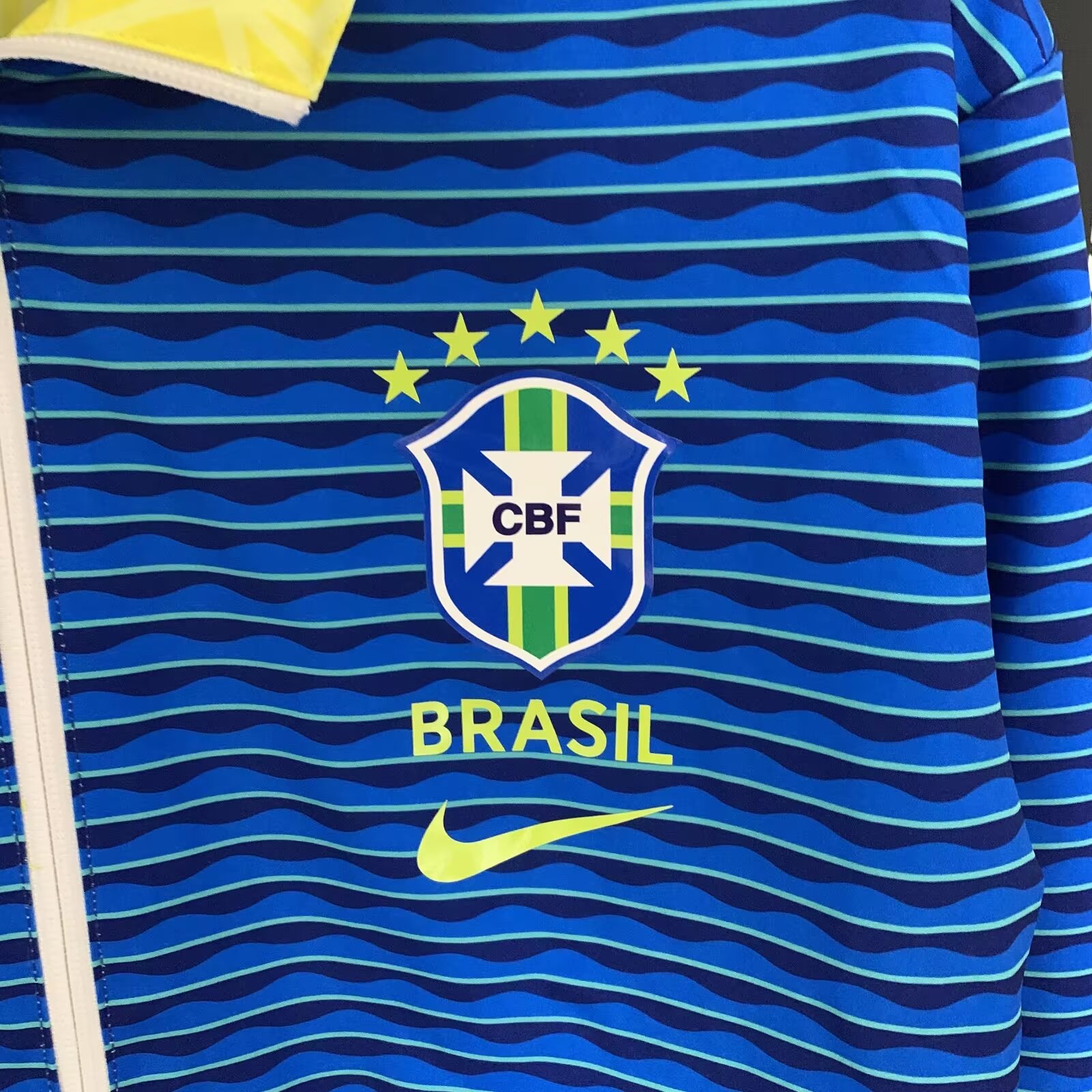 23/24 Brazil Windbreaker Jacket two-sided Jacket Thai Quality - leoleo123123