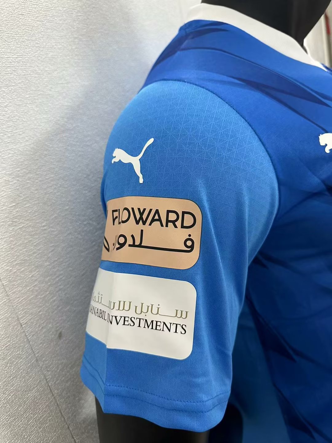 23/24 Al Hilal Home Player Version Soccer Jersey - leoleo123123