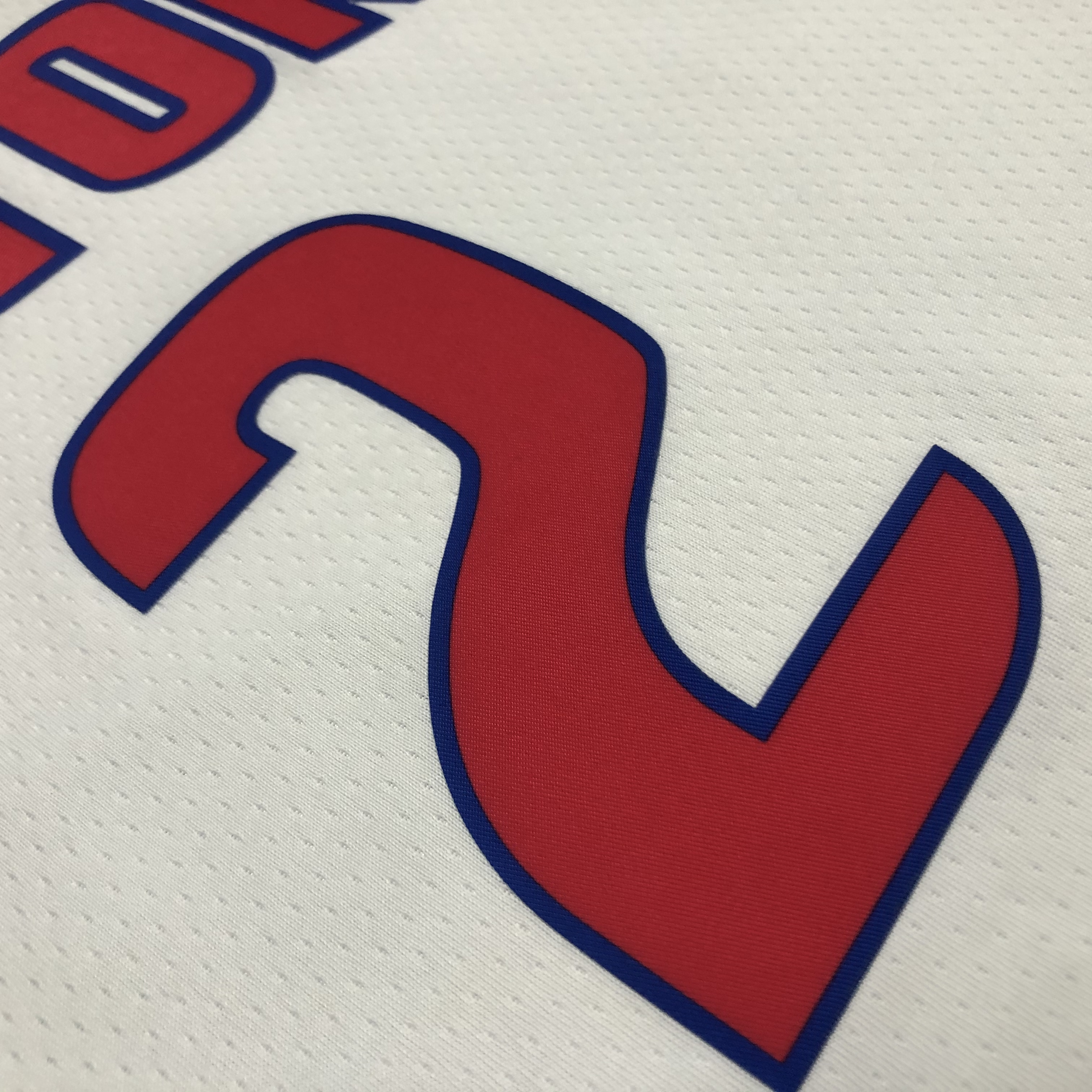 NBA 75th Anniversary Detroit Pistons White #2 CUNNINGHAM Jersey High Quality Name and Number Print - leoleo123123