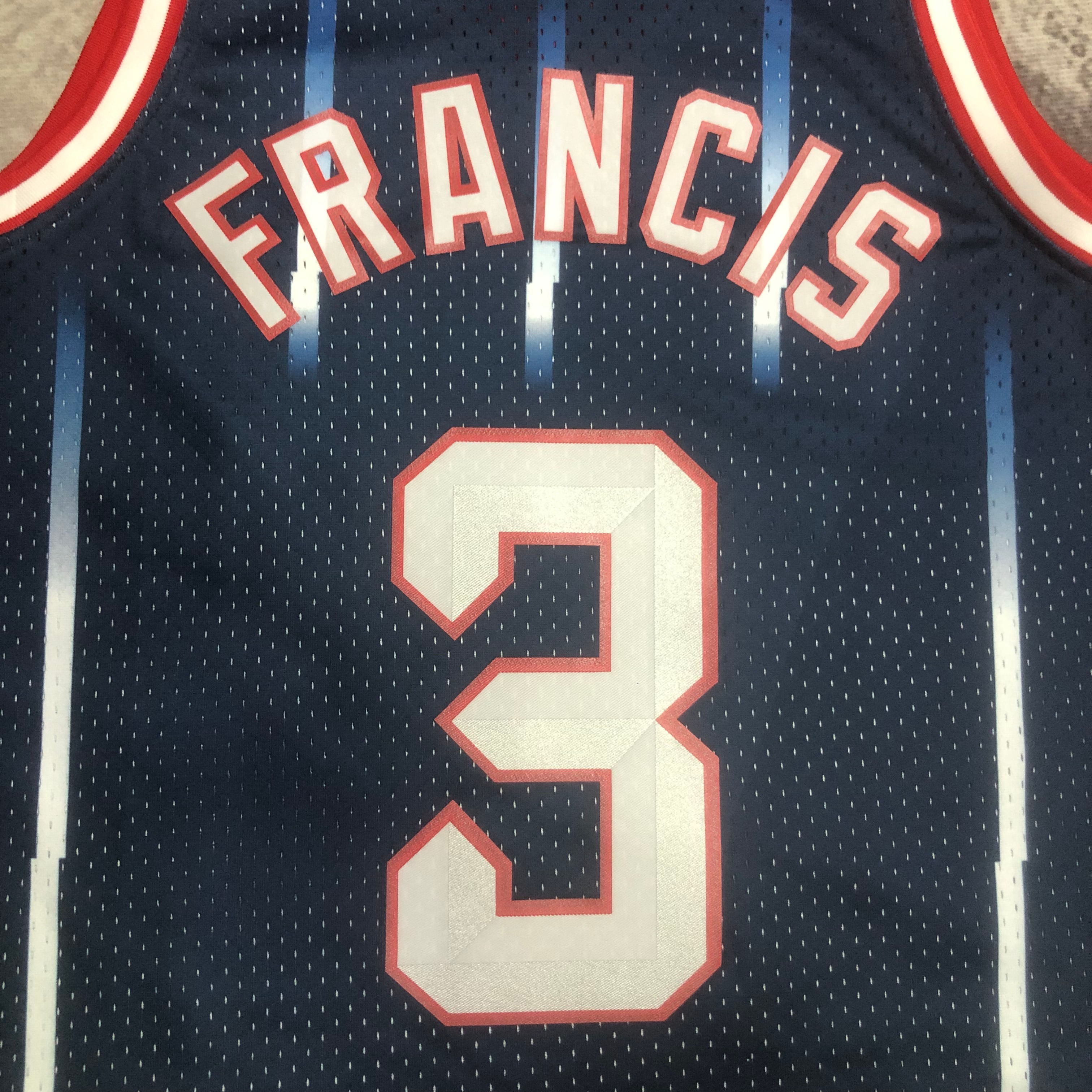 NBA Men 04-05 Houston Rockets Navy Blue #3 FRANCIS Classics Swingman Jersey - leoleo123123