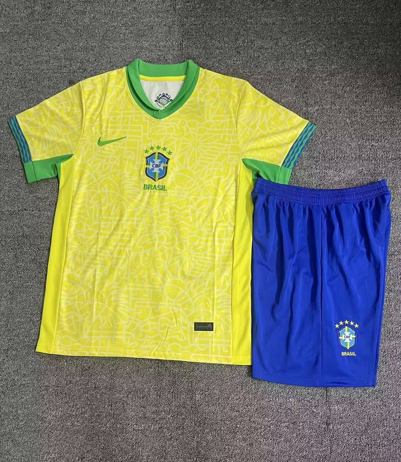 24/25 Brazil Home Kids Jersey - leoleo123123