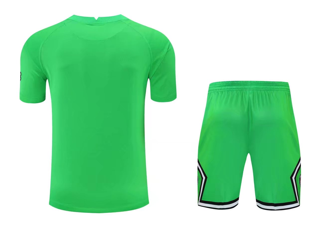 21/22 PSG Green Goalkeeper Jersey - leoleo123123