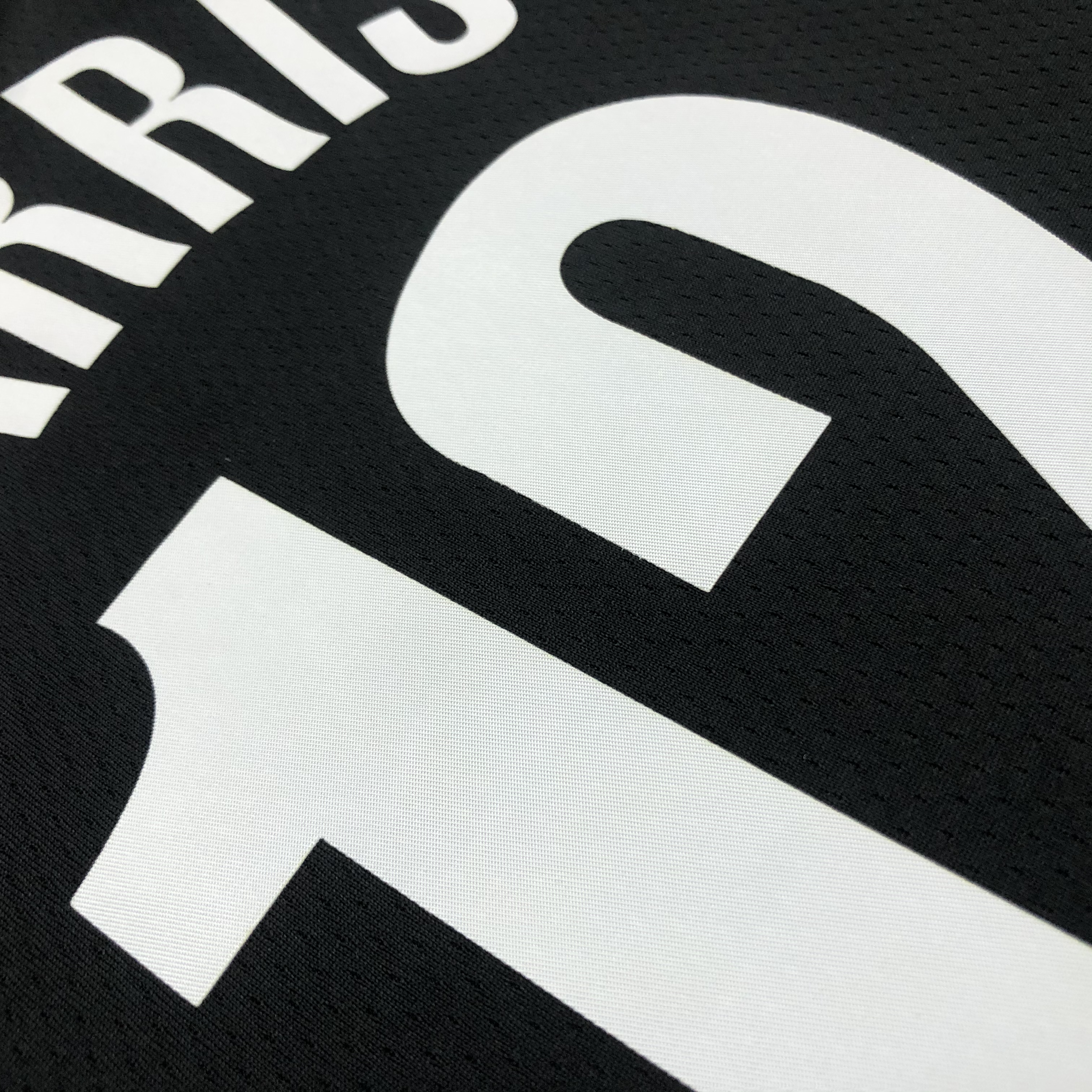 NBA Men 75th Anniversary Brooklyn Nets Black #12 HARRIS Jersey High Quality Name and Number Print - leoleo123123