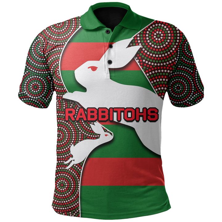Rugby Season 2021 South Sydney Rabbitohs Rugby Polo High Quality - leoleo123123
