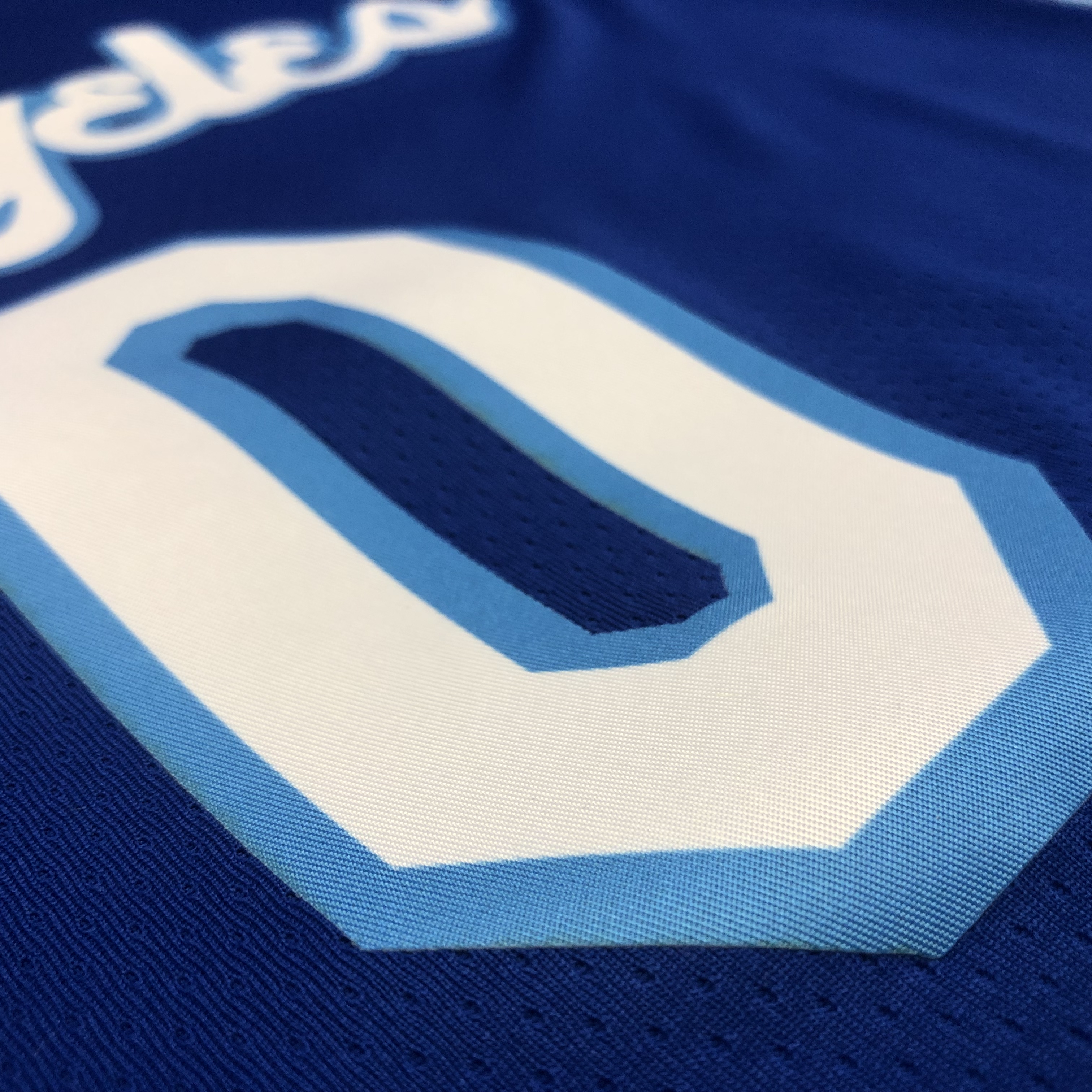 NBA Men Los Angeles Lakers Retro in Latin #0 YOUNG Blue Round Neck Jersey High Quality Name and Number Print - leoleo123123