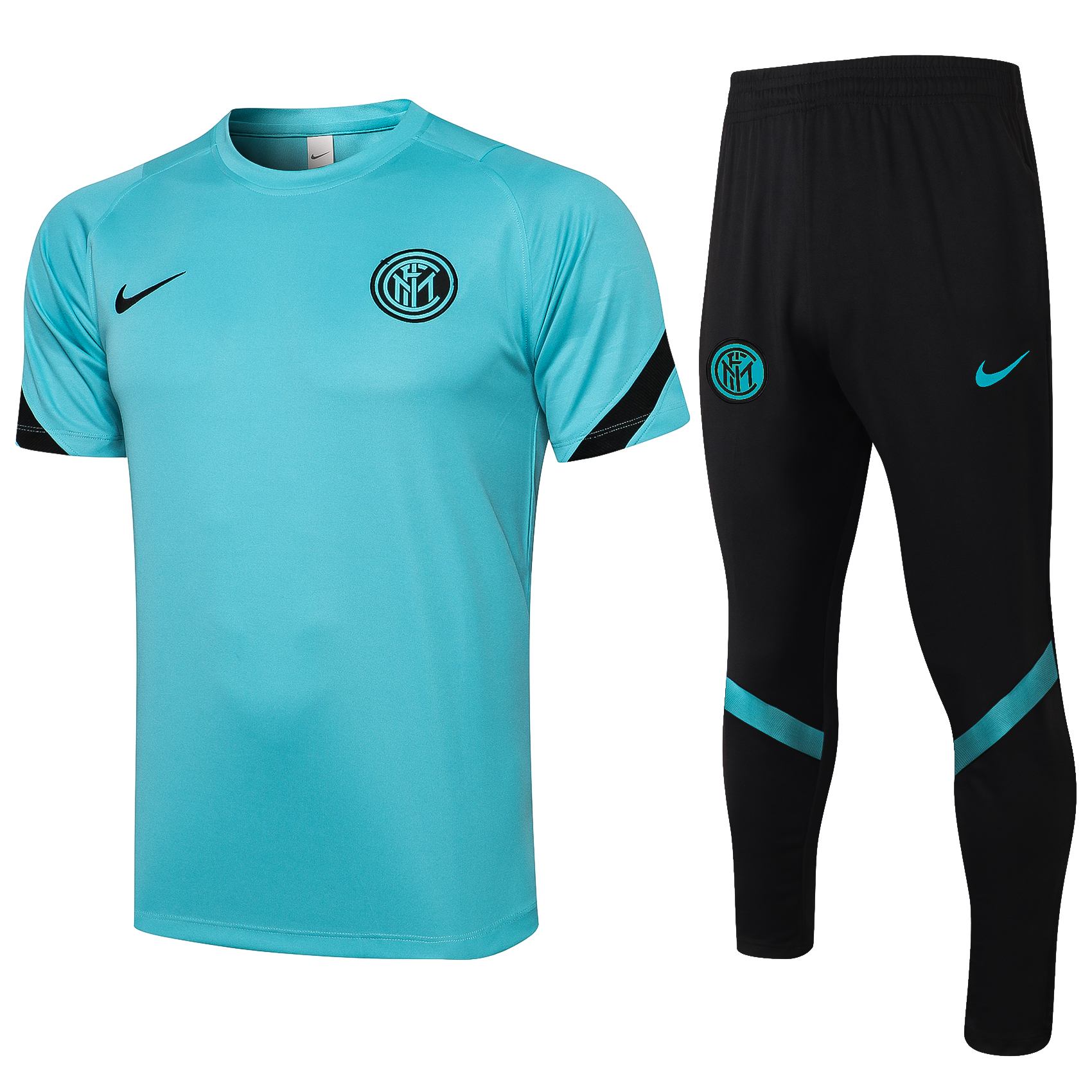 21-22 Inter Milan Sea Blue Training Tracksuit Thai Quality - leoleo123123