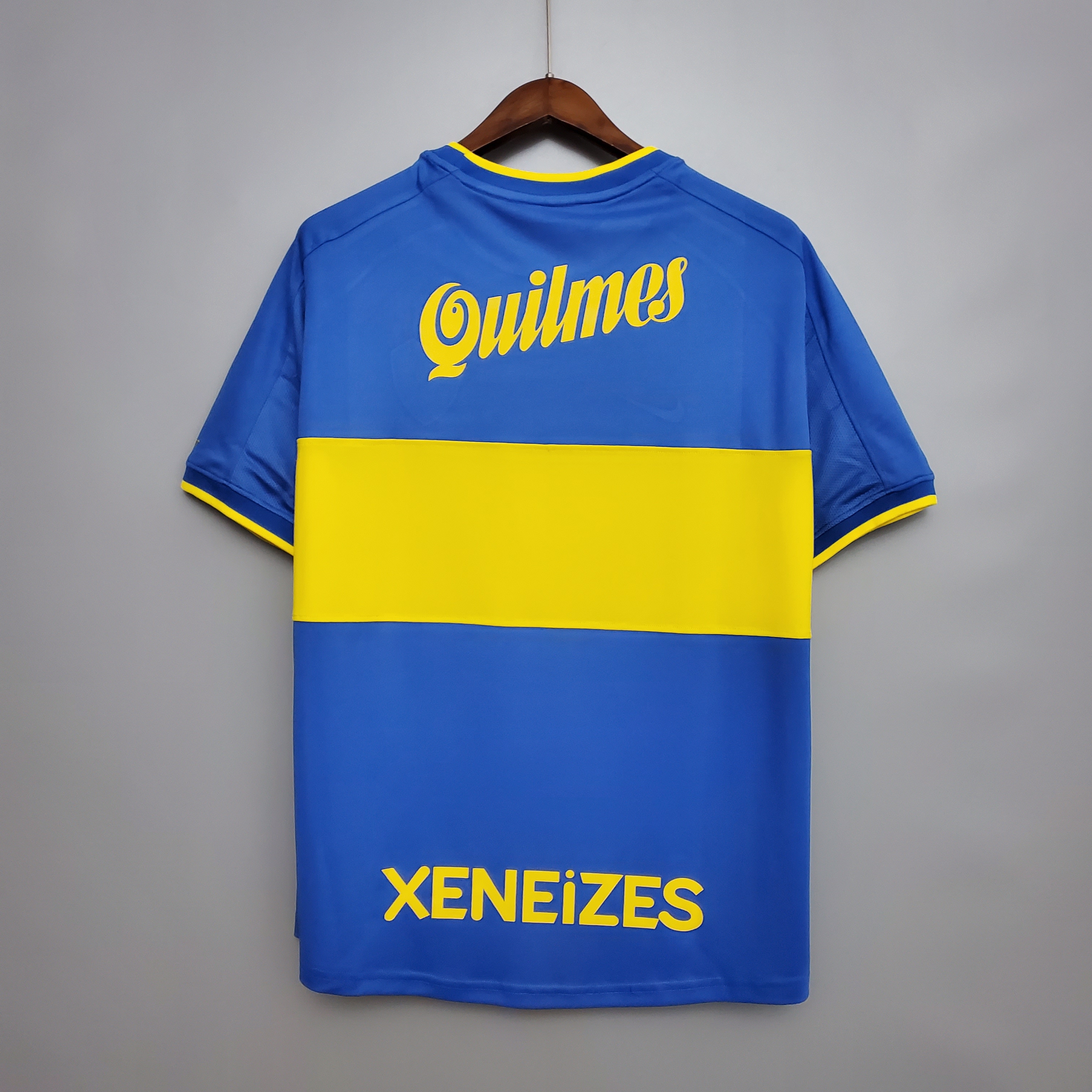 1999 Boca Home Retro Soccer Jersey Thai Quality - leoleo123123