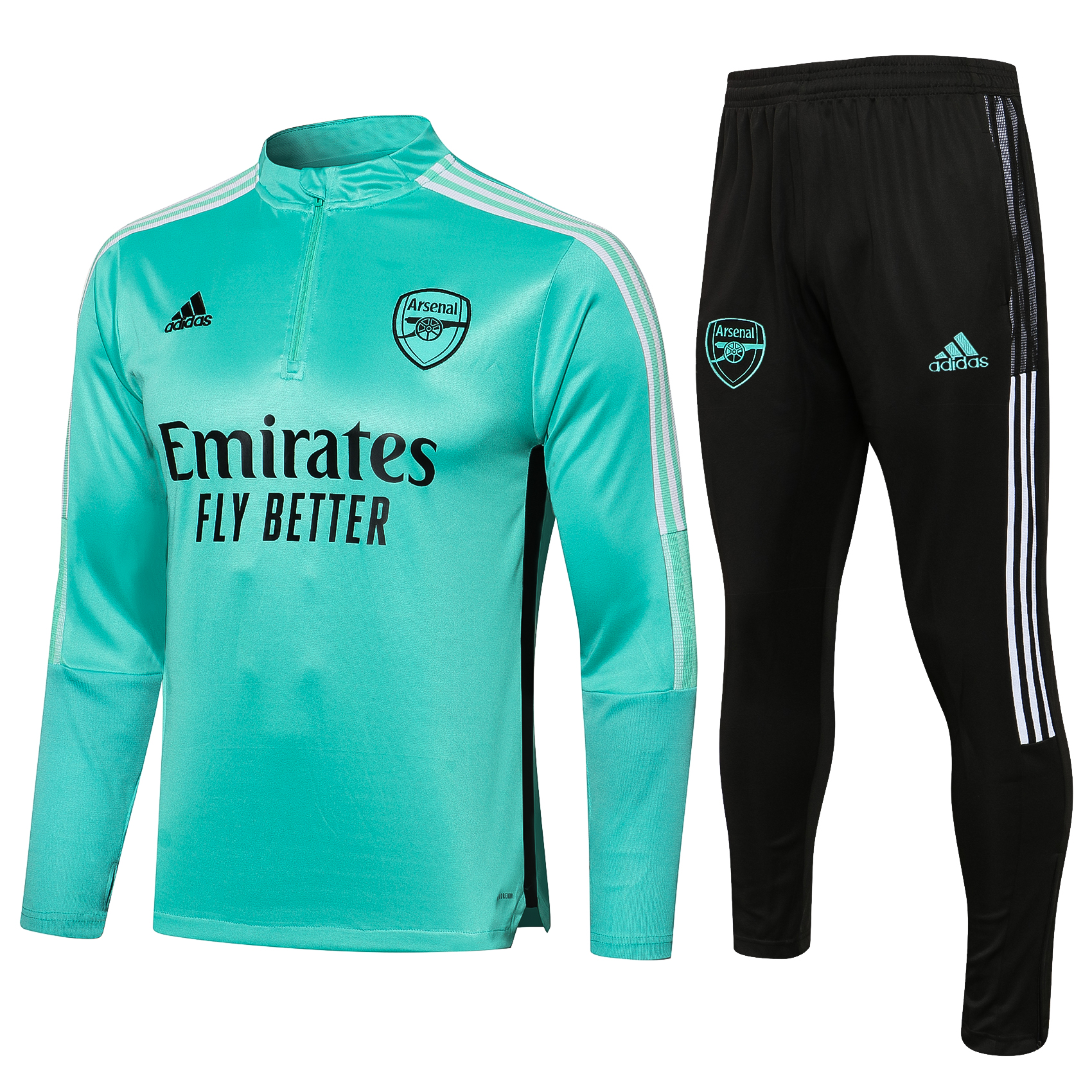 21-22 Arsenal Green Sweater Tracksuit Thai Quality - leoleo123123