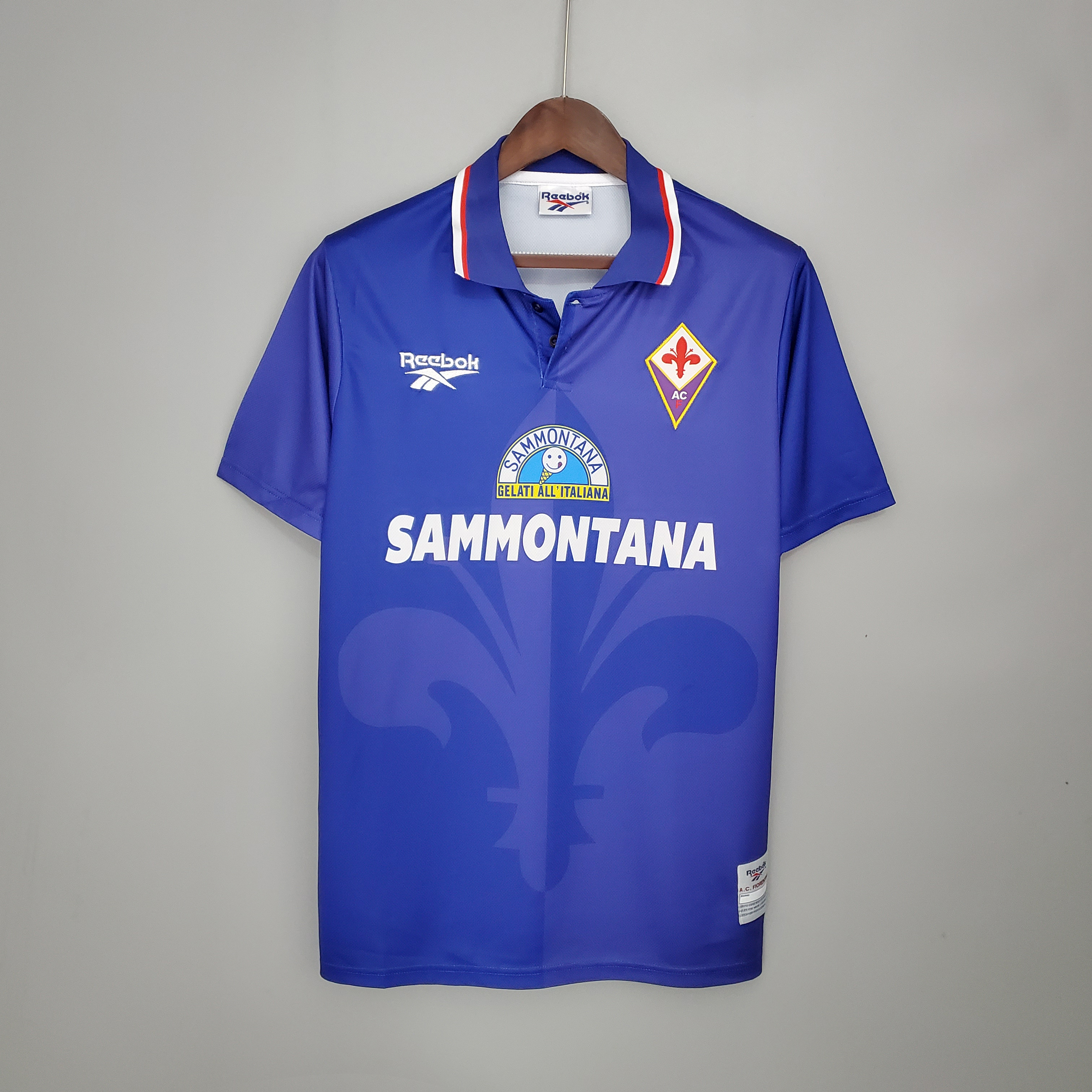 95/96 Florentine Home Retro Jersye - leoleo123123