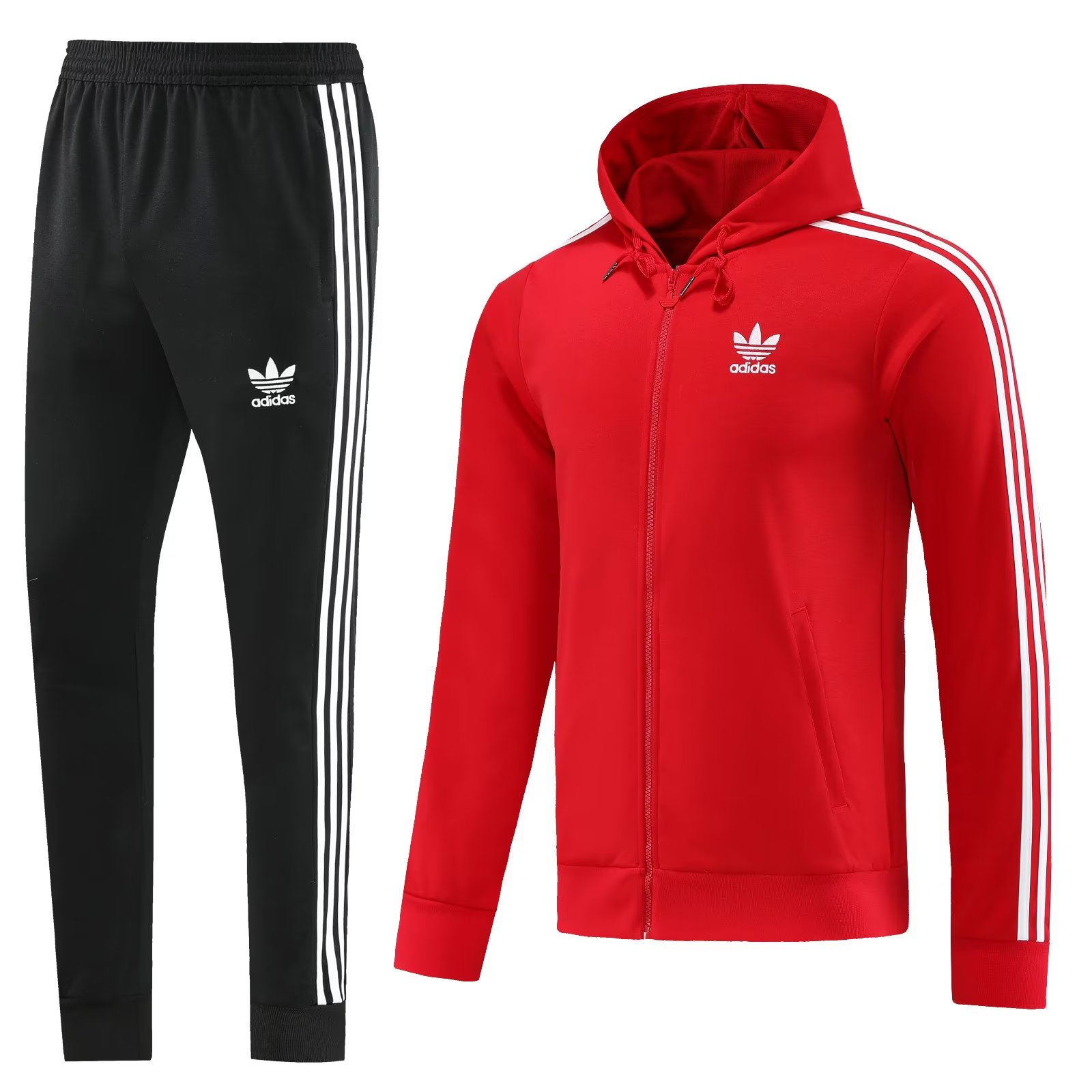 23/24 Adidas Jacket Tracksuit Red Color - leoleo123123