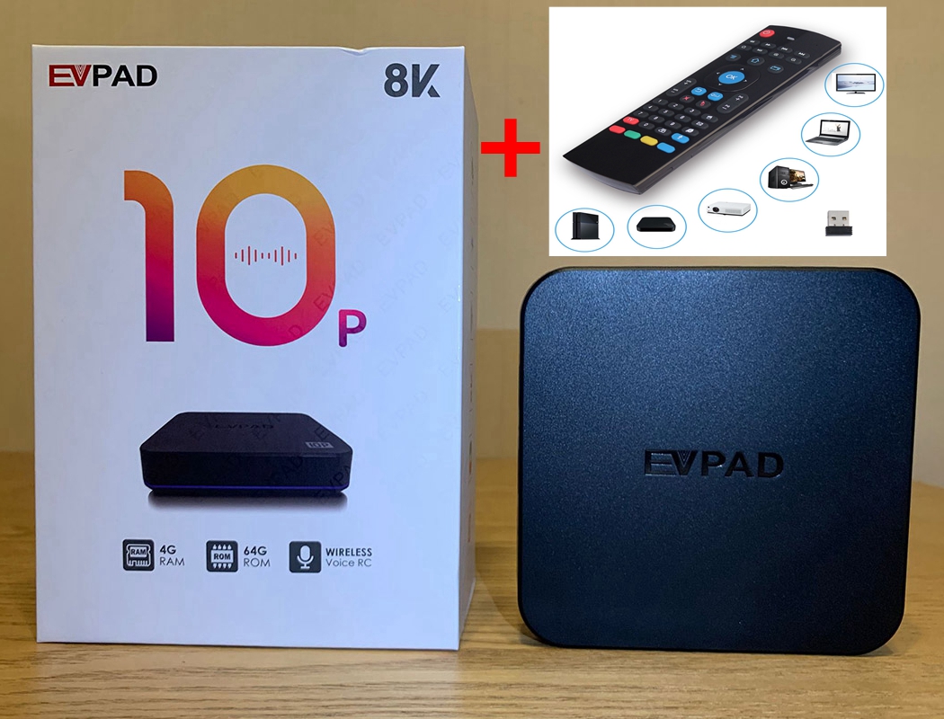 New EVPAD 10P tv box 2023 hot sell Asia set top box 4GB64GB update from EVPAD 6P tv box EVPAD 10S 2GB32GB - leoleo123123