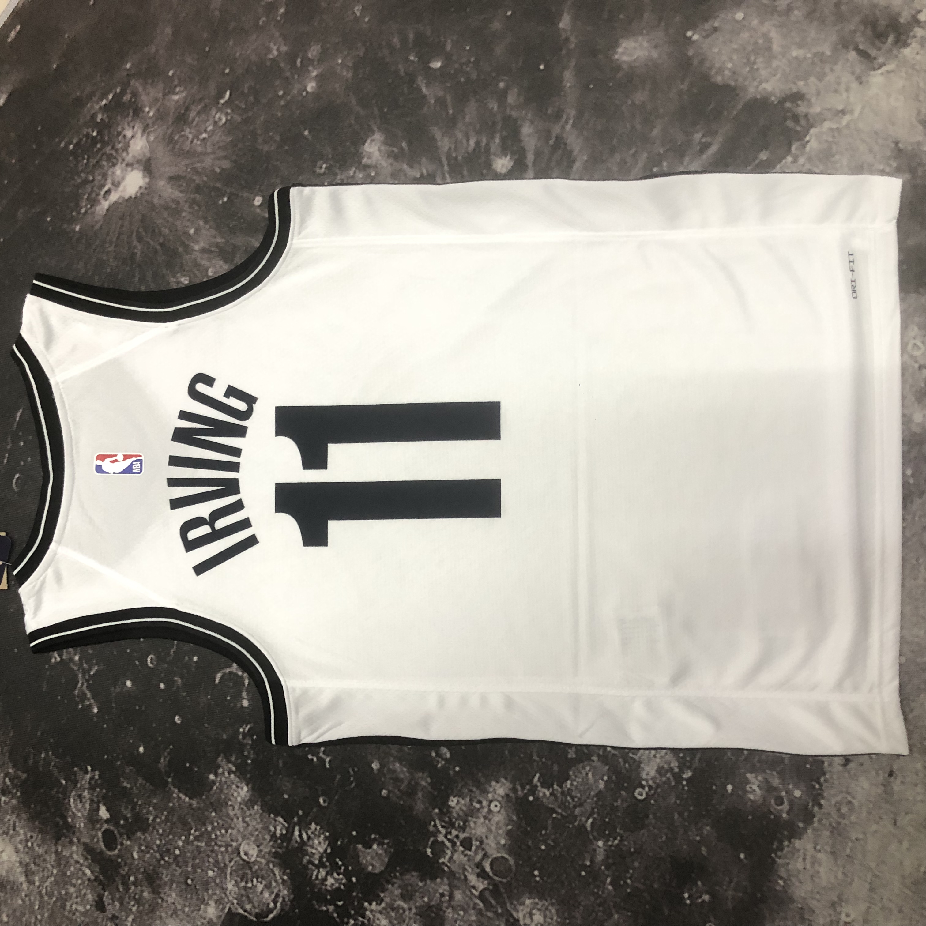 NBA Men 2023 Brooklyn Nets White #11 IRVING Jersey High Quality Name and Number Print - leoleo123123