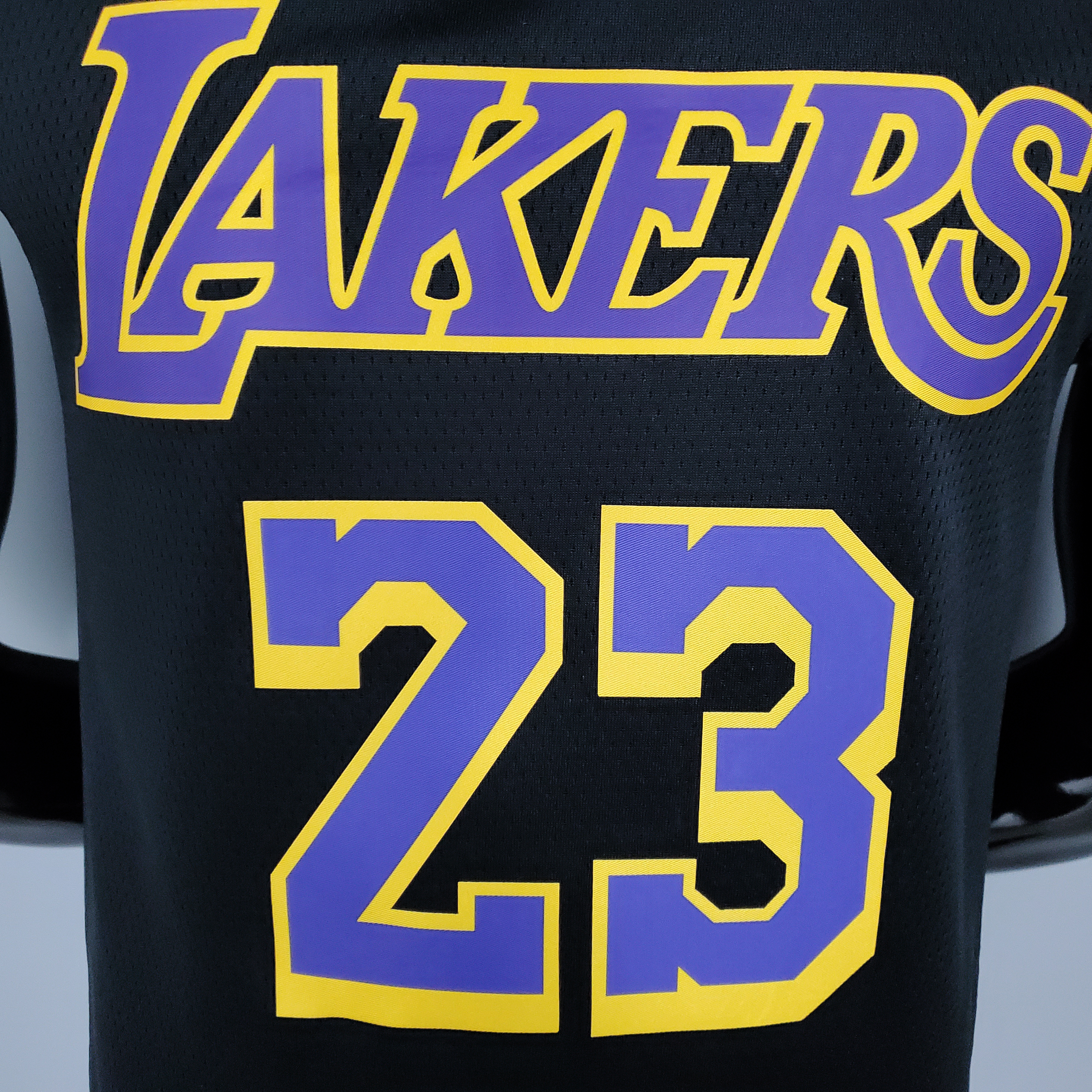 2021 James #23 Lakers Bonus Edition Black NBA Jersey High Quality Name and Number Print - leoleo123123