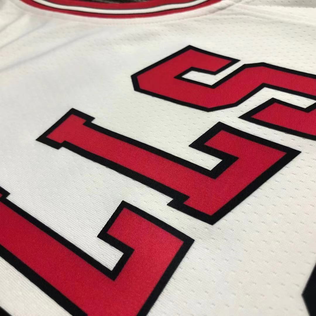 NBA Men 75th Anniversary Chicago Bulls White #1 ROSE Jersey High Quality Name and Number Print - leoleo123123