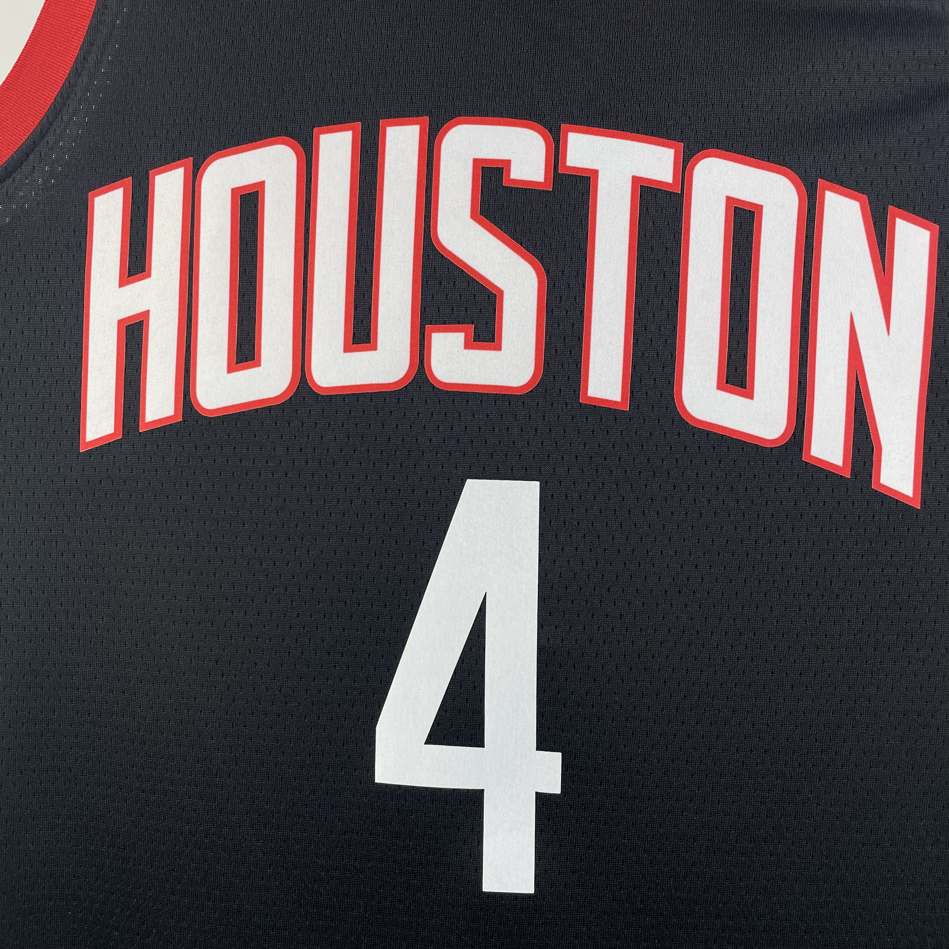 NBA Men 2024 Houston Rockets Black #4 GREEN Classics Swingman Jersey - leoleo123123