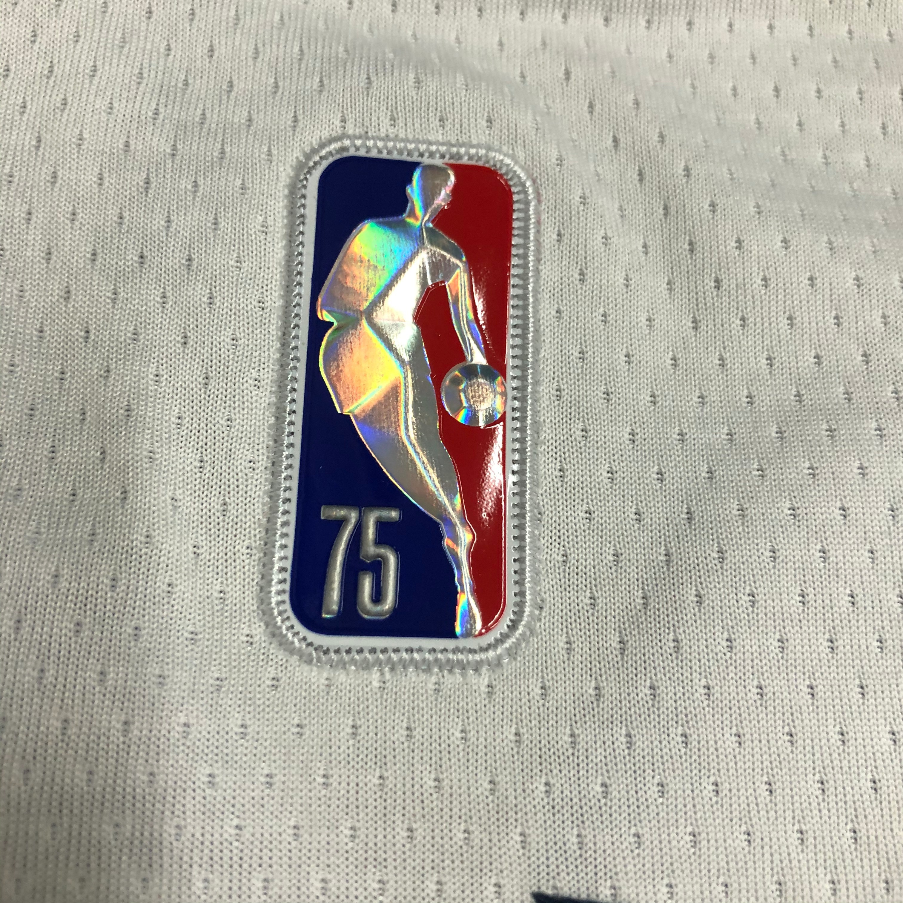 NBA Men 75th Anniversary Dallas Mavericks White #77 DONCIC Jersey High Quality Name and Number Print - leoleo123123