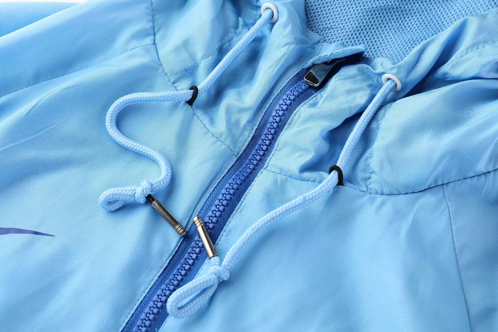 20-21 PSG Blue with Nike Logo Windbreaker Jacket Thai Quality - leoleo123123