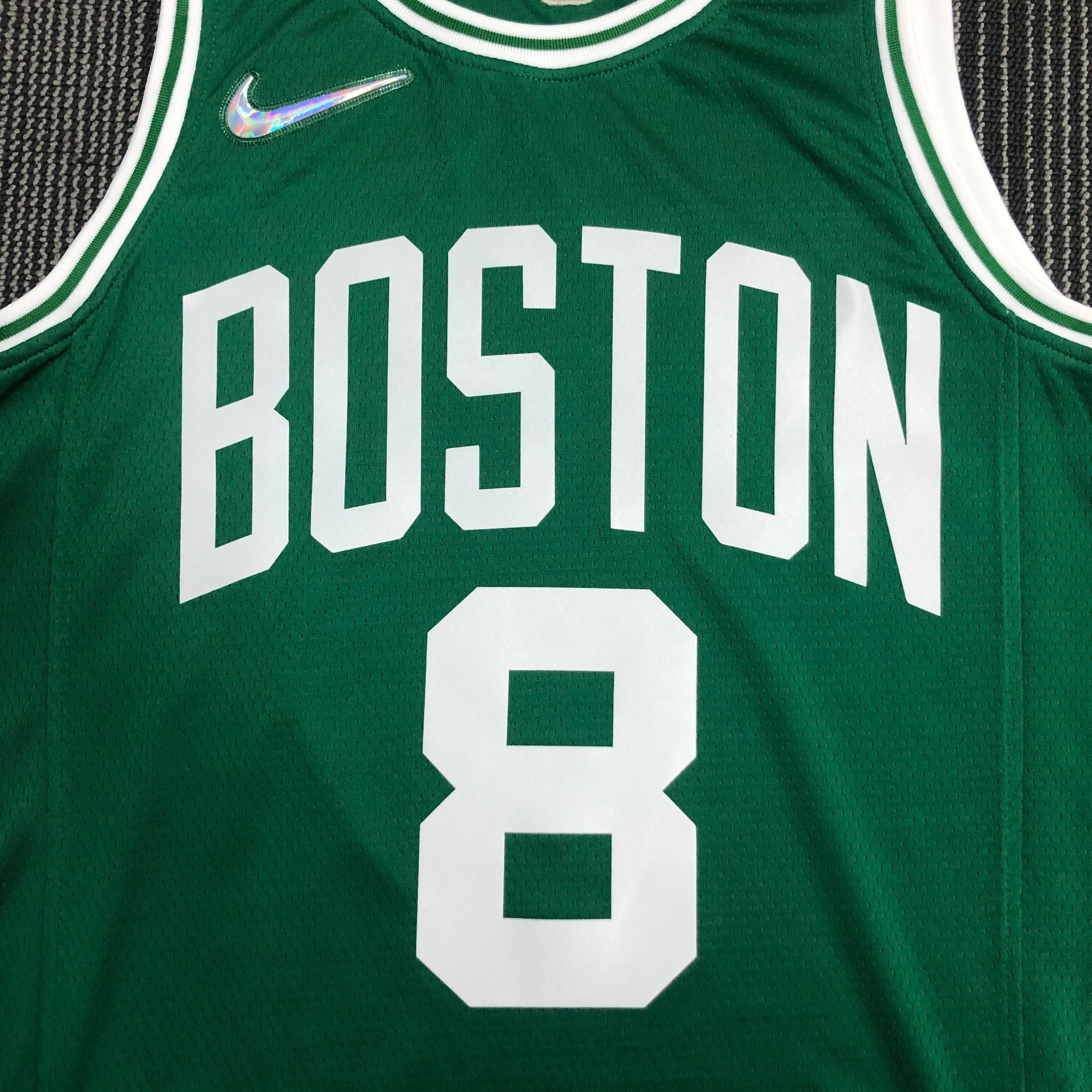 NBA 75th Anniversary Boston Celtics Green #8 WALKER Jersey High Quality Name and Number Print - leoleo123123