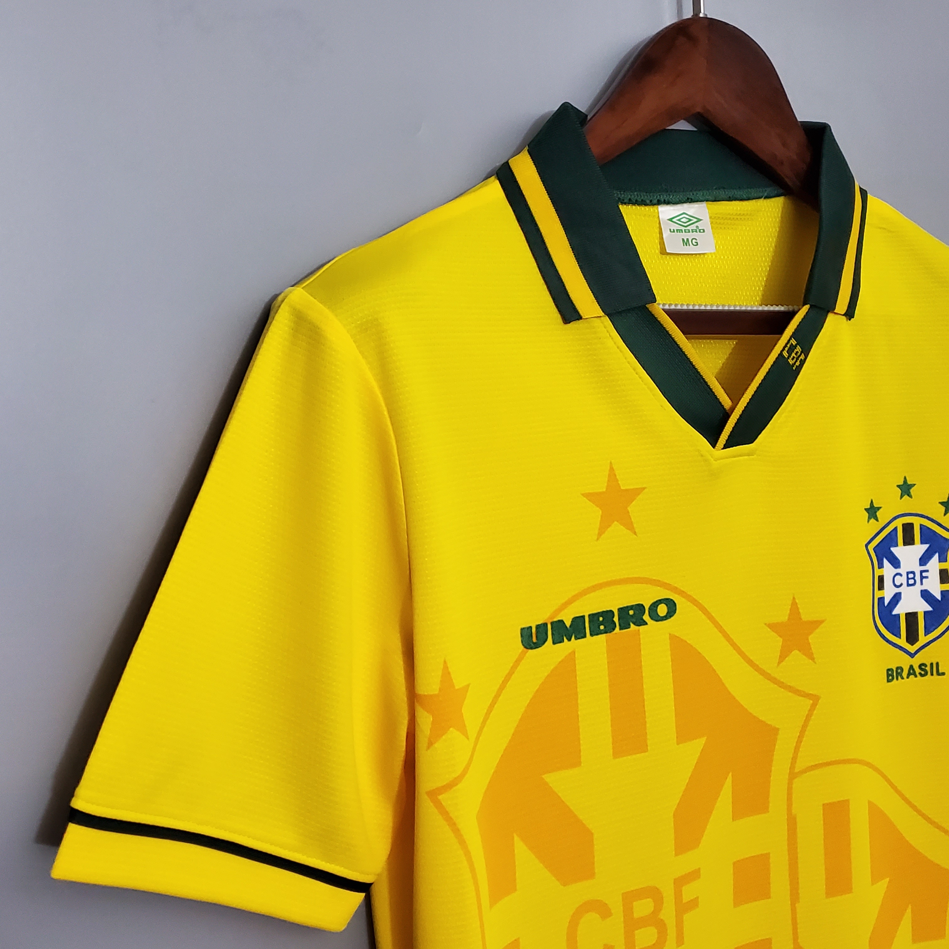 93/94 Brazil Home Retro Jersey - leoleo123123