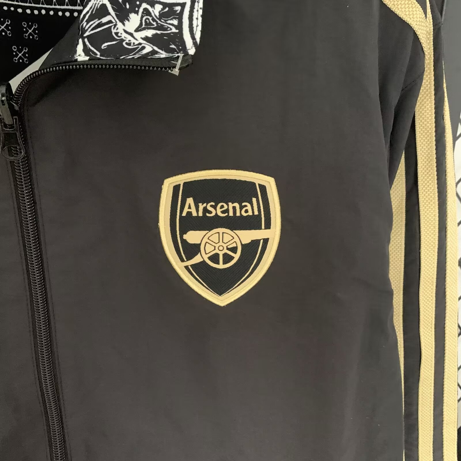23/24 Arsenal Windbreaker Jacket two-sided Jacket Thai Quality - leoleo123123