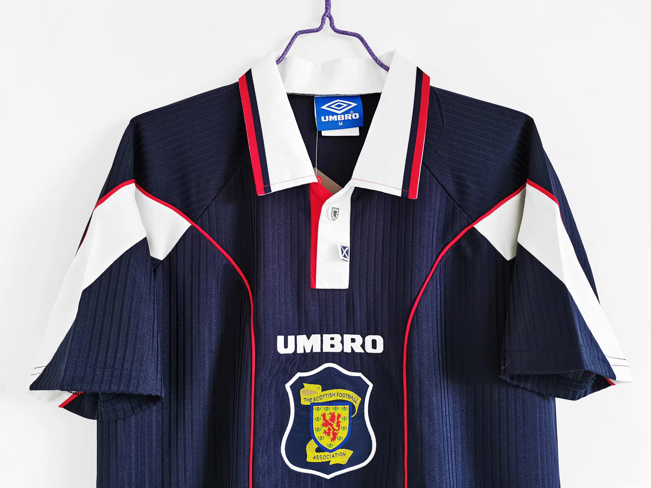 96-98 Scotland Home Retro Jersey - leoleo123123