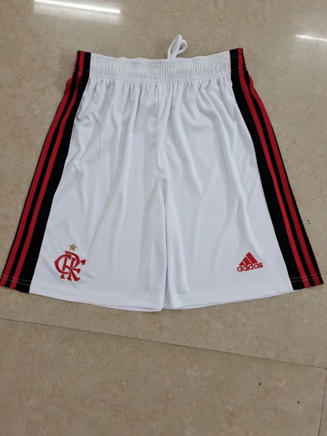 22/23 Flamengo White Short Pants - leoleo123123