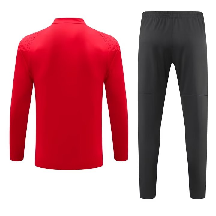 23/24 AC Milan Red Sweater Tracksuit Thai Quality - leoleo123123