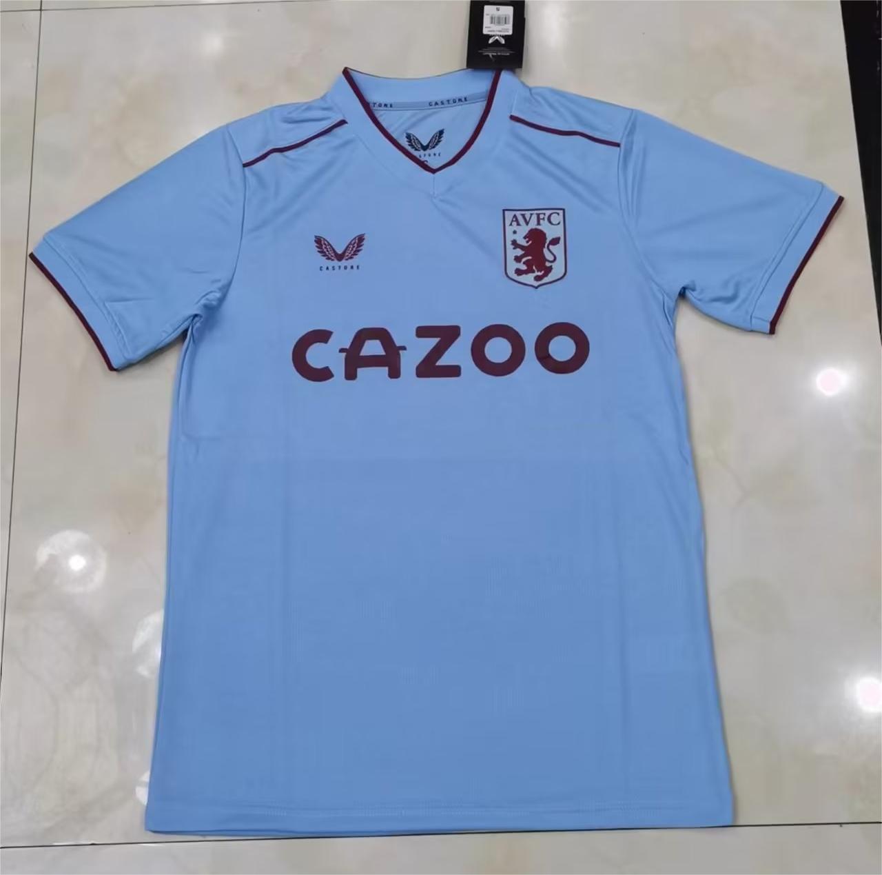 22/23 Aston Villa F.C Away Jersey Fans Version - leoleo123123
