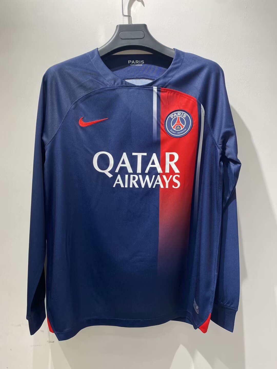 23/24 PSG Home Jersey Fans Version Long Sleeve 1:1 Qaulity - leoleo123123