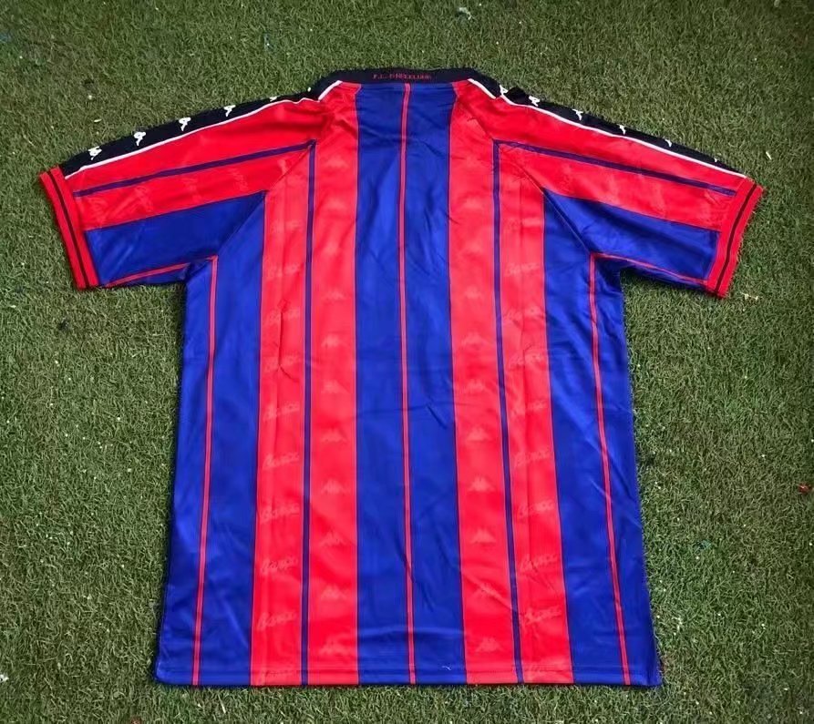 97/98 Barcelona Home Retro Jersey - leoleo123123