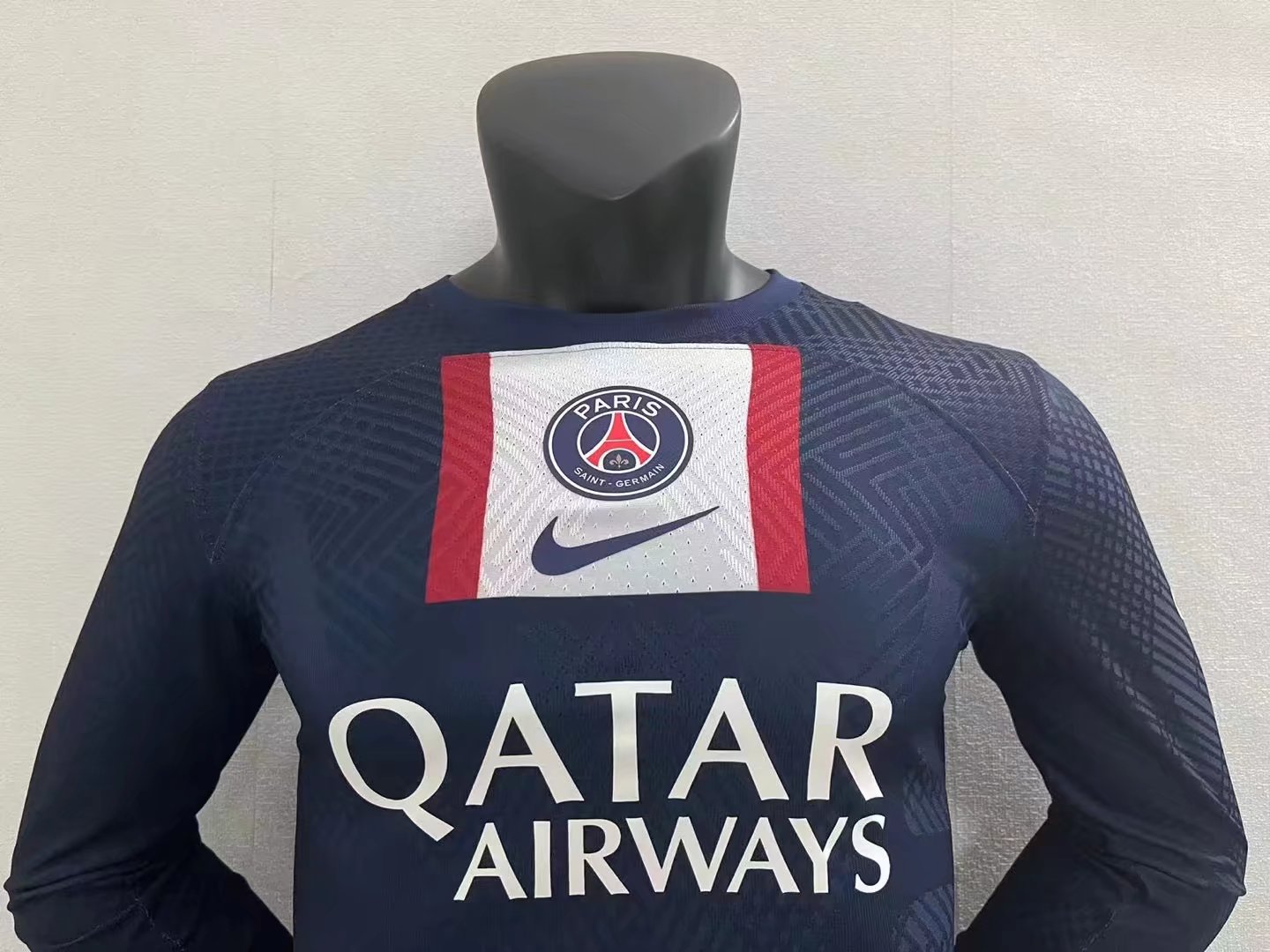 22/23 PSG Home Jersey Player Version Long Sleeve 1:1 Quality - leoleo123123