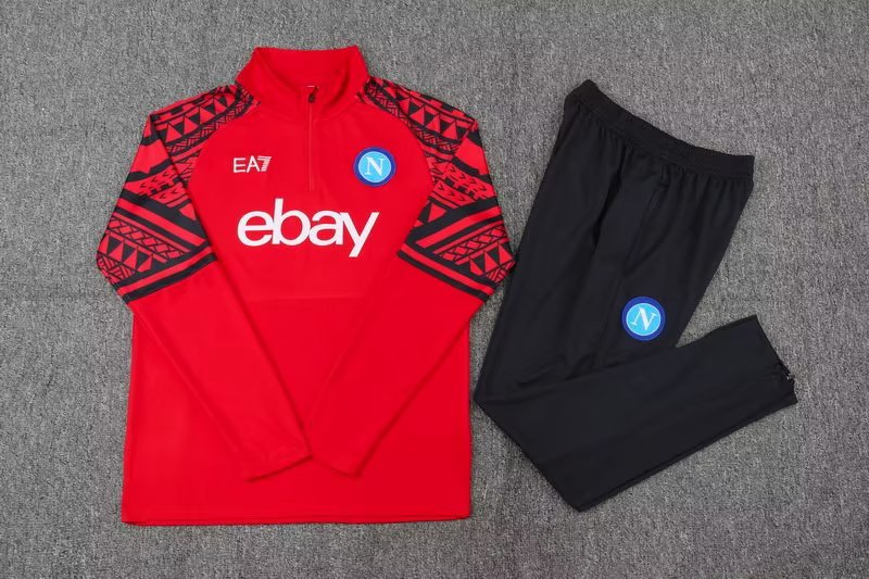 23/24 Napoli Red Sweater Tracksuit Thai Quality - leoleo123123