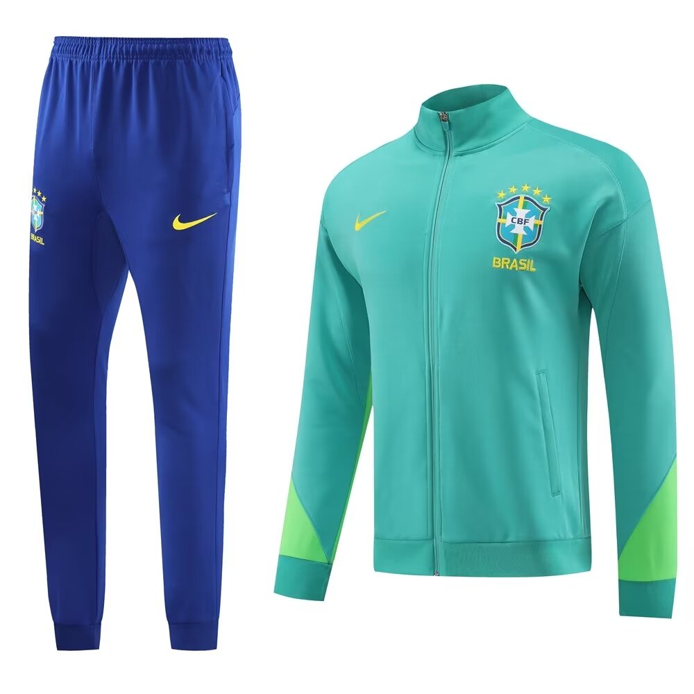 23/24 Brazil Grass Green Jacket Tracksuit Thai Quality - leoleo123123