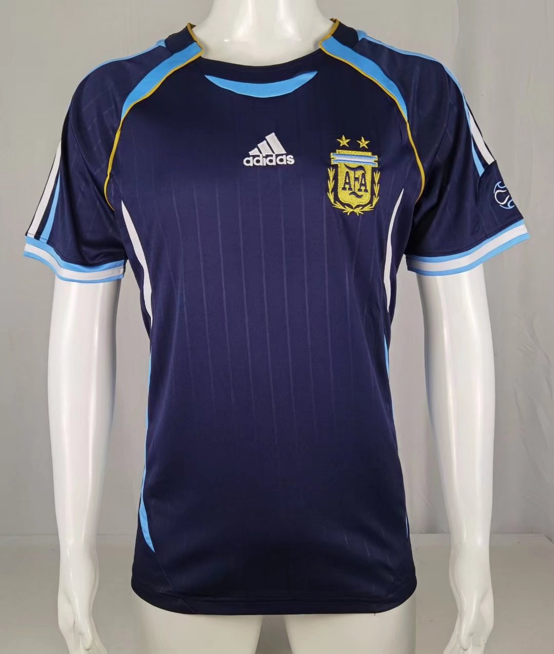 2006 Argentina Away Retro Jersey Fans Version - leoleo123123