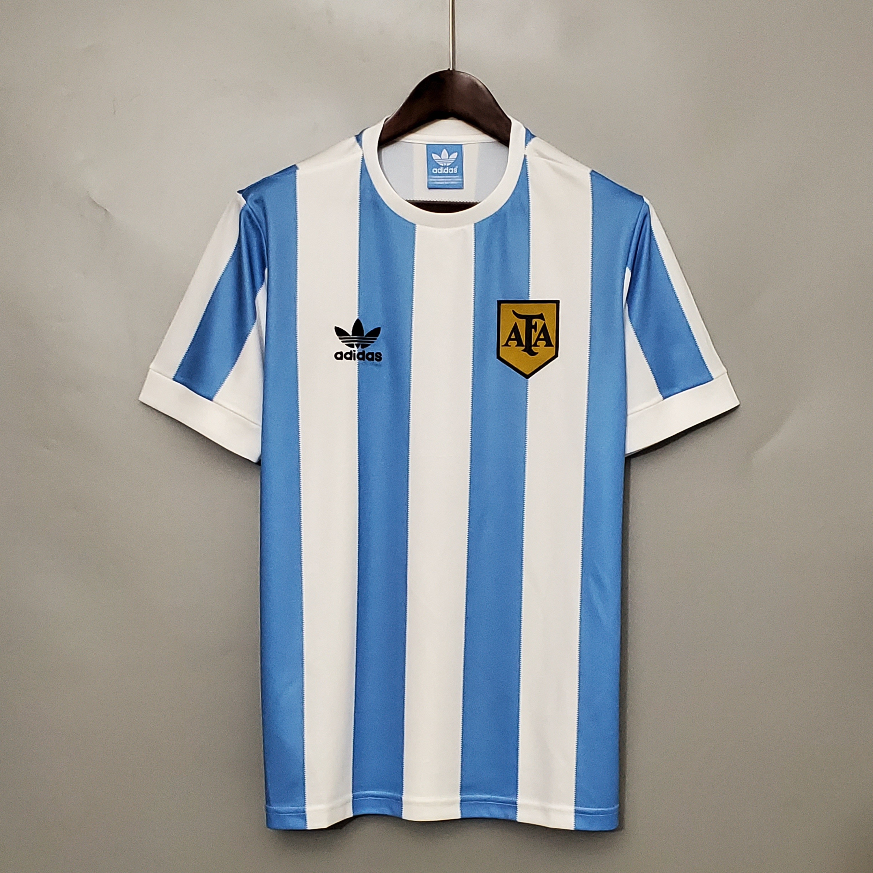 1978 Argentina Home Retro Jersey Fans Version - leoleo123123